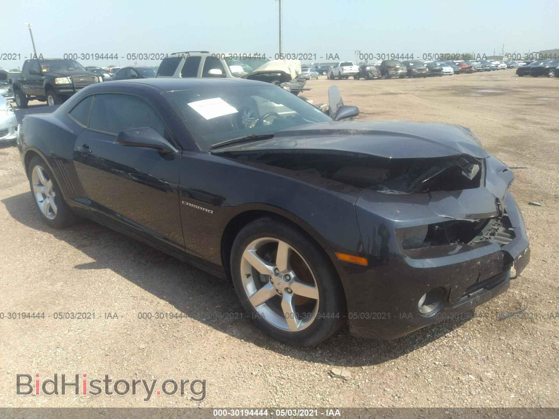 Photo 2G1FF1E31D9180725 - CHEVROLET CAMARO 2013