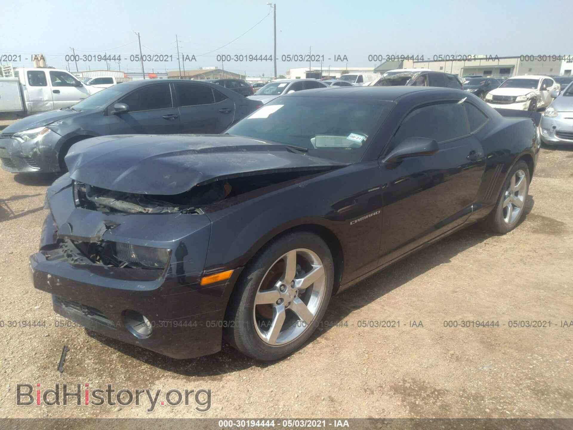 2013 CHEVROLET CAMARO - VIN: 2G1FF1E31D9180725 - Фото 2
