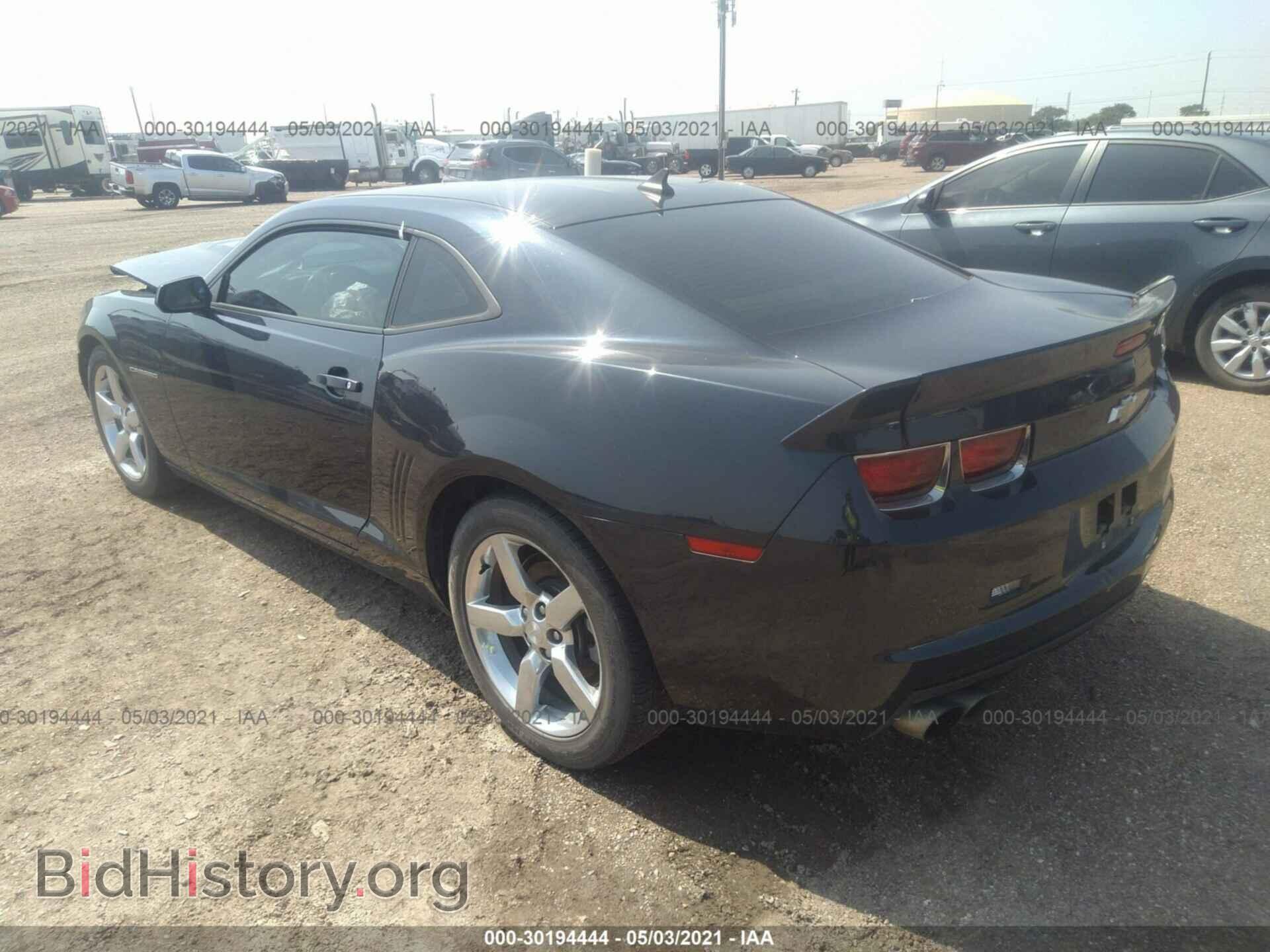 2013 CHEVROLET CAMARO - VIN: 2G1FF1E31D9180725 - Фото 3