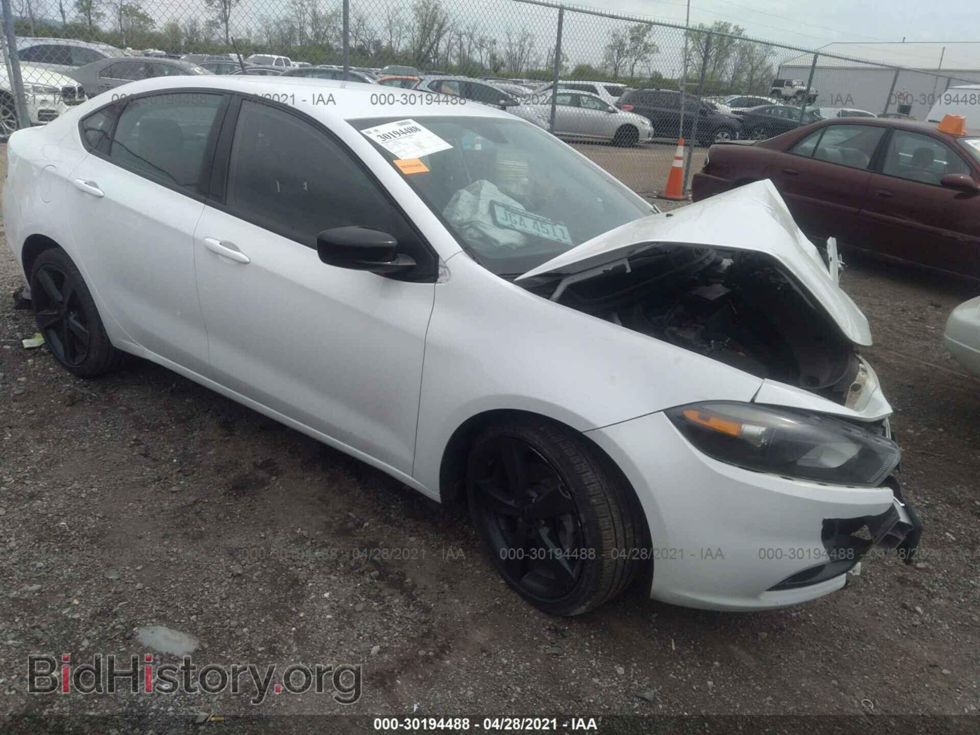 Photo 1C3CDFBBXFD368792 - DODGE DART 2015