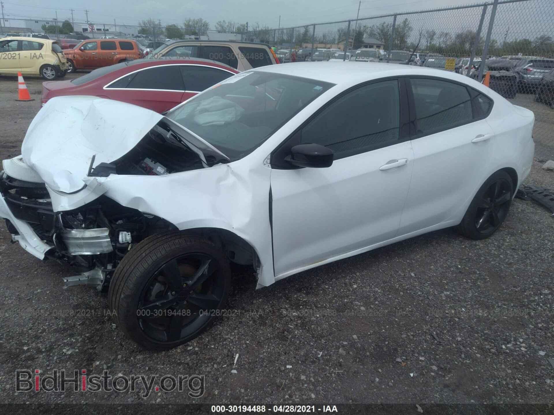 2015 DODGE DART - VIN: 1C3CDFBBXFD368792 - Фото 2