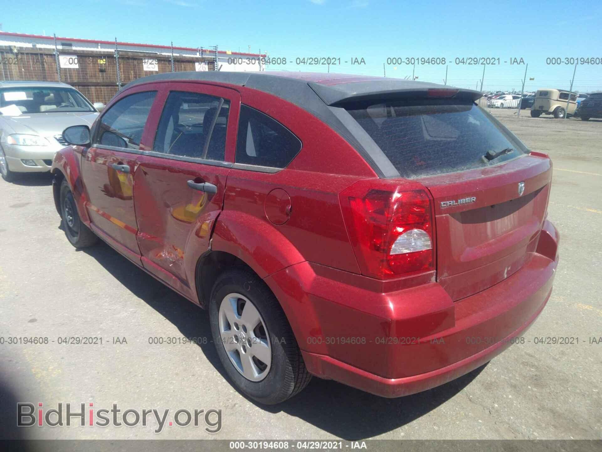 2008 DODGE CALIBER - VIN: 1B3HB28BX8D508626 - Фото 3