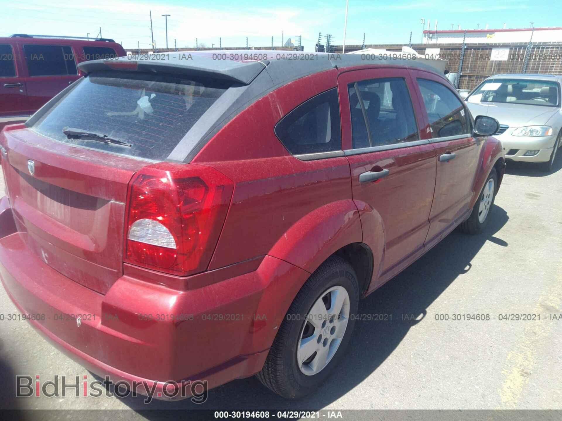 2008 DODGE CALIBER - VIN: 1B3HB28BX8D508626 - Фото 4