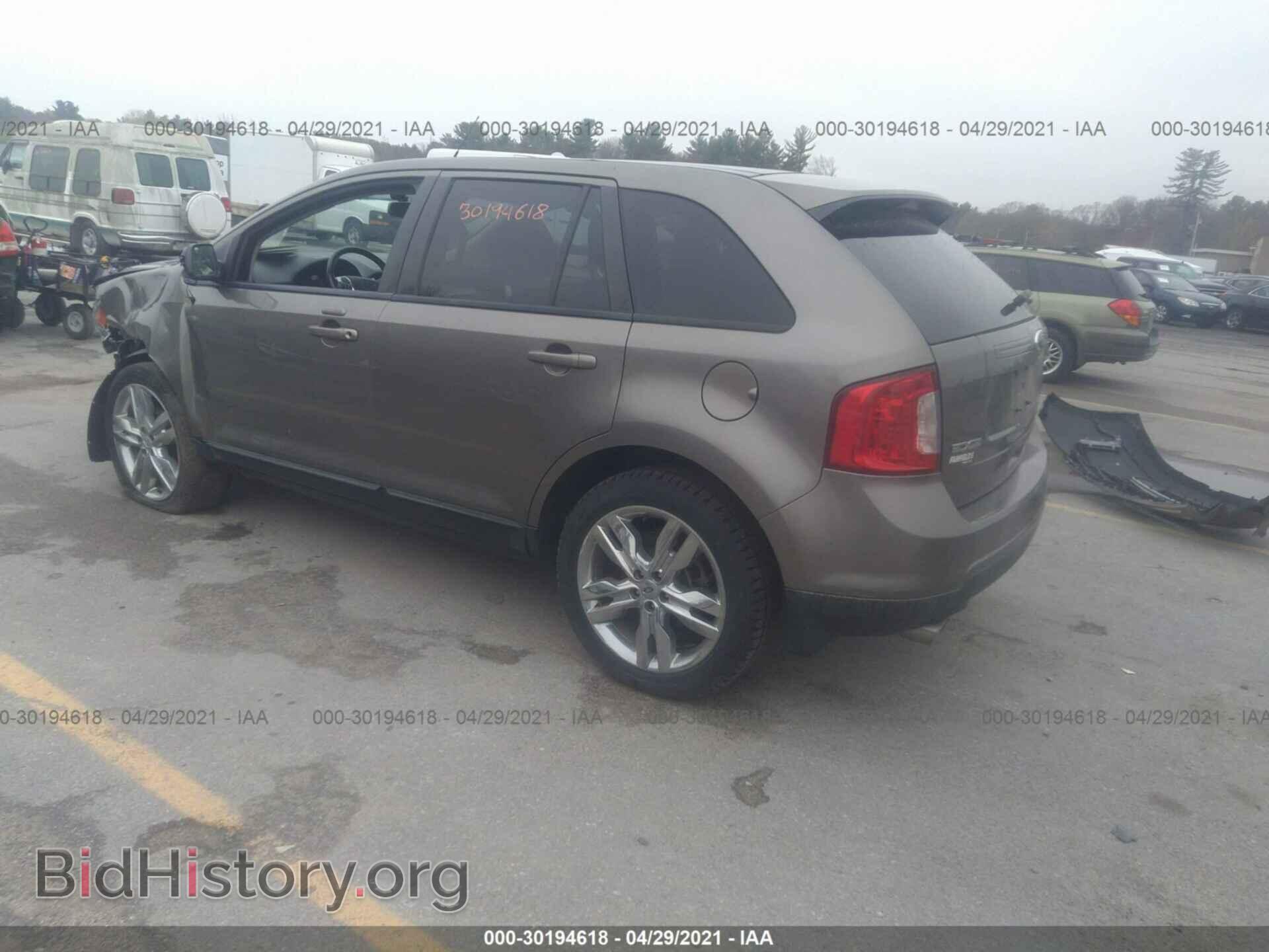 2013 FORD EDGE - VIN: 2FMDK3JC9DBC02759 - Фото 3