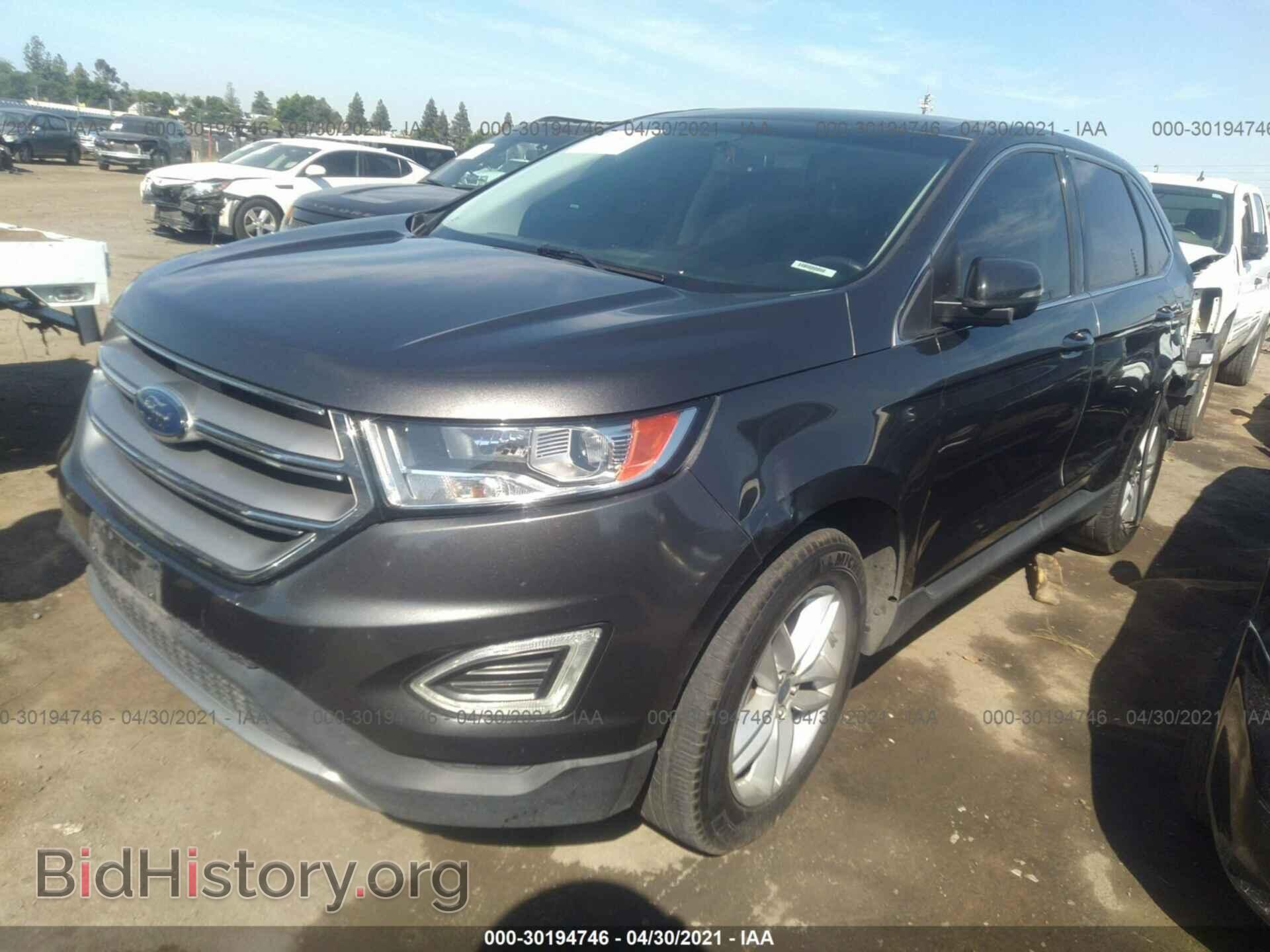2016 FORD EDGE - VIN: 2FMPK3J84GBB95233 - Фото 2