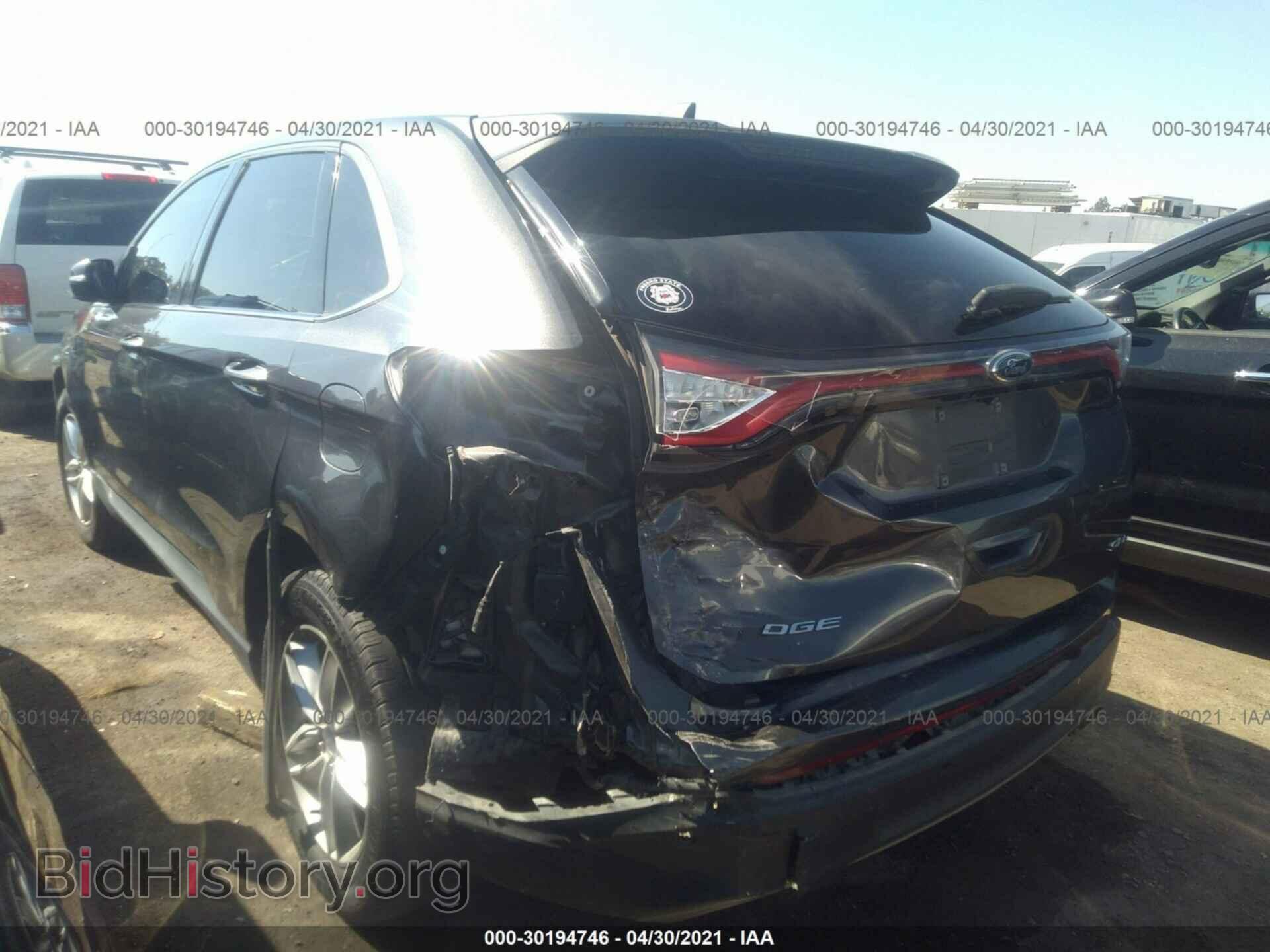 2016 FORD EDGE - VIN: 2FMPK3J84GBB95233 - Фото 3