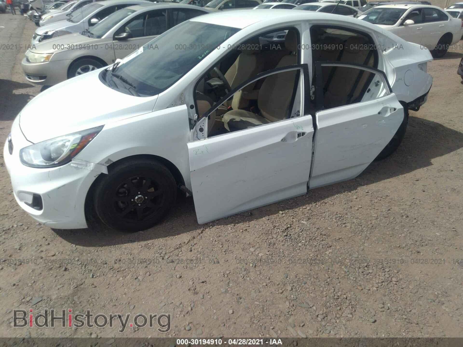 2013 HYUNDAI ACCENT - VIN: KMHCT4AE7DU323946 - Фото 6