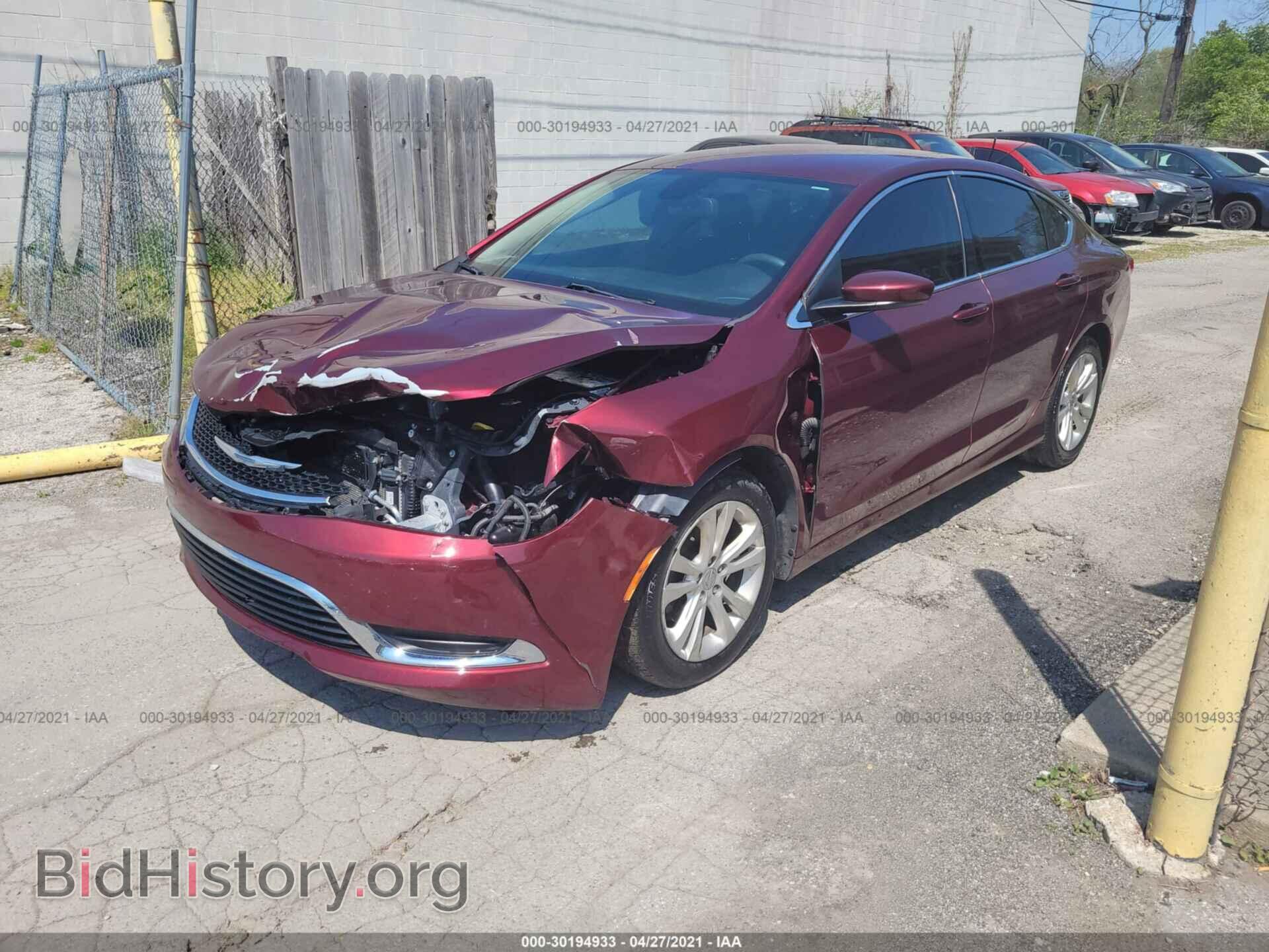 2015 CHRYSLER 200 - VIN: 1C3CCCAB3FN712735 - Photo 2