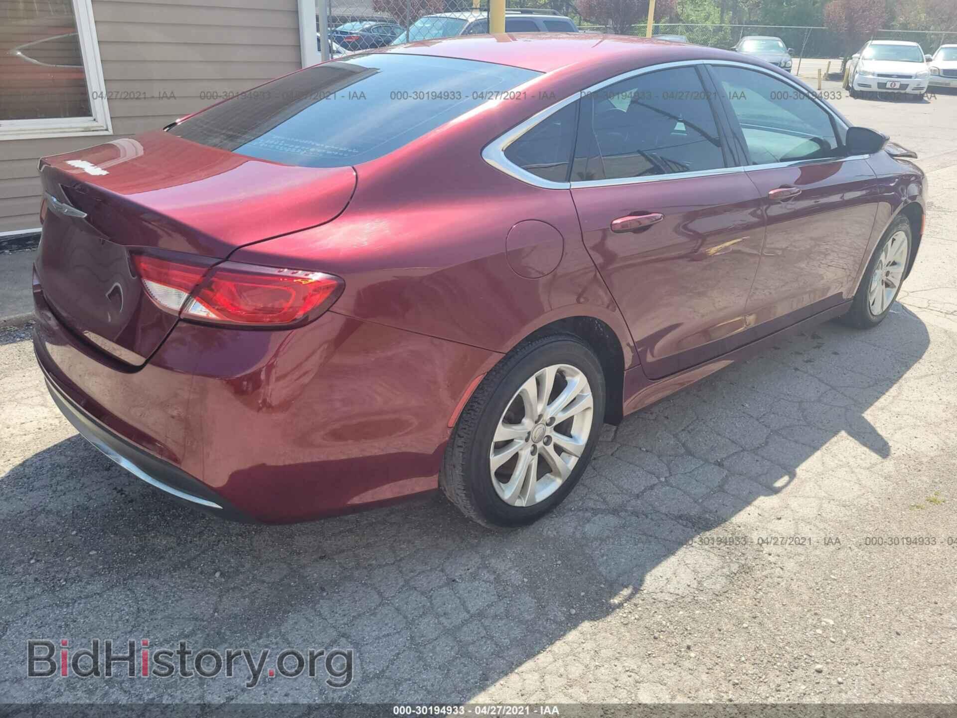 2015 CHRYSLER 200 - VIN: 1C3CCCAB3FN712735 - Photo 4