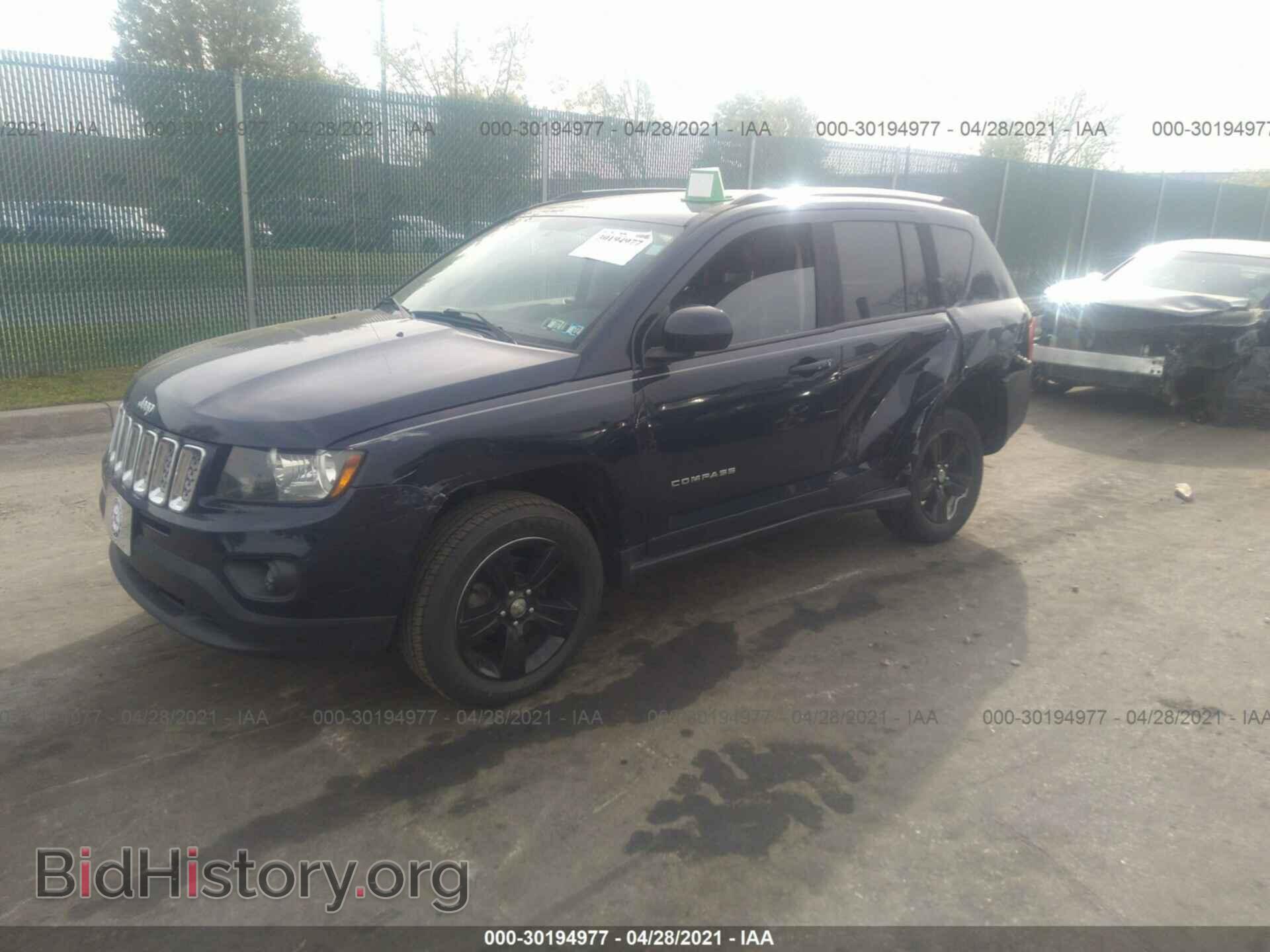 2014 JEEP COMPASS - VIN: 1C4NJDEB5ED706966 - Фото 2