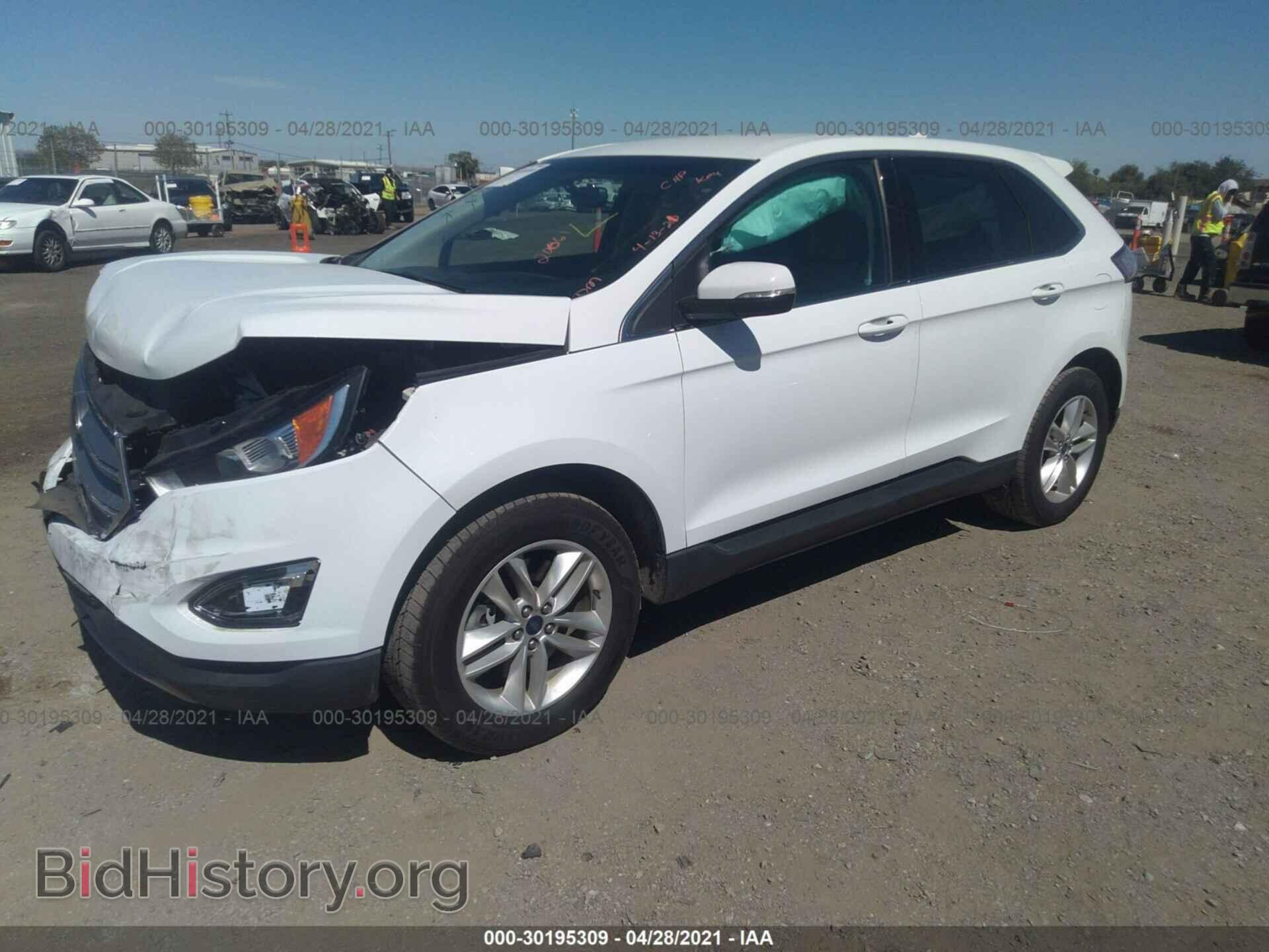 2017 FORD EDGE - VIN: 2FMPK4J80HBB25316 - Фото 2