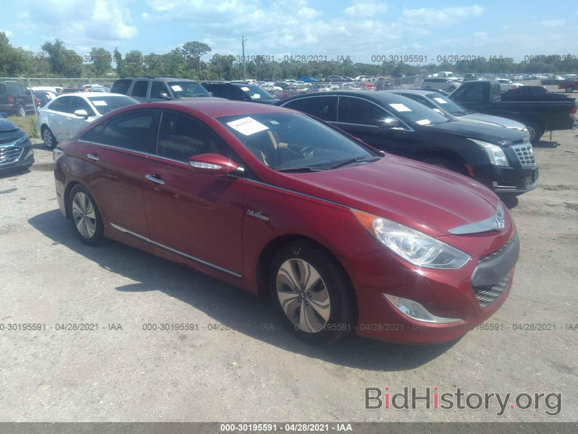 Photo KMHEC4A43DA095610 - HYUNDAI SONATA HYBRID 2013