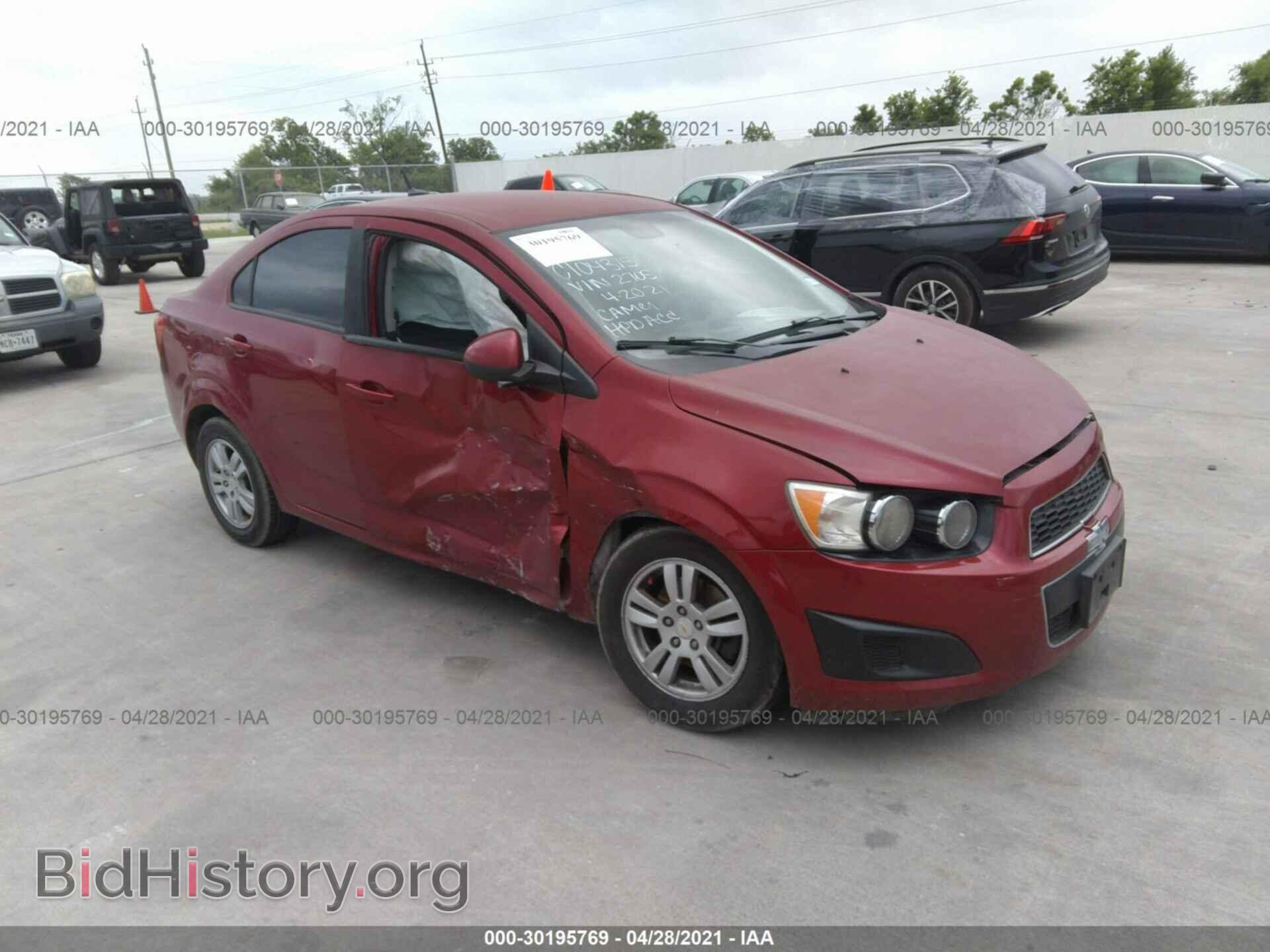 Фотография 1G1JA5SH5C4112705 - CHEVROLET SONIC 2012
