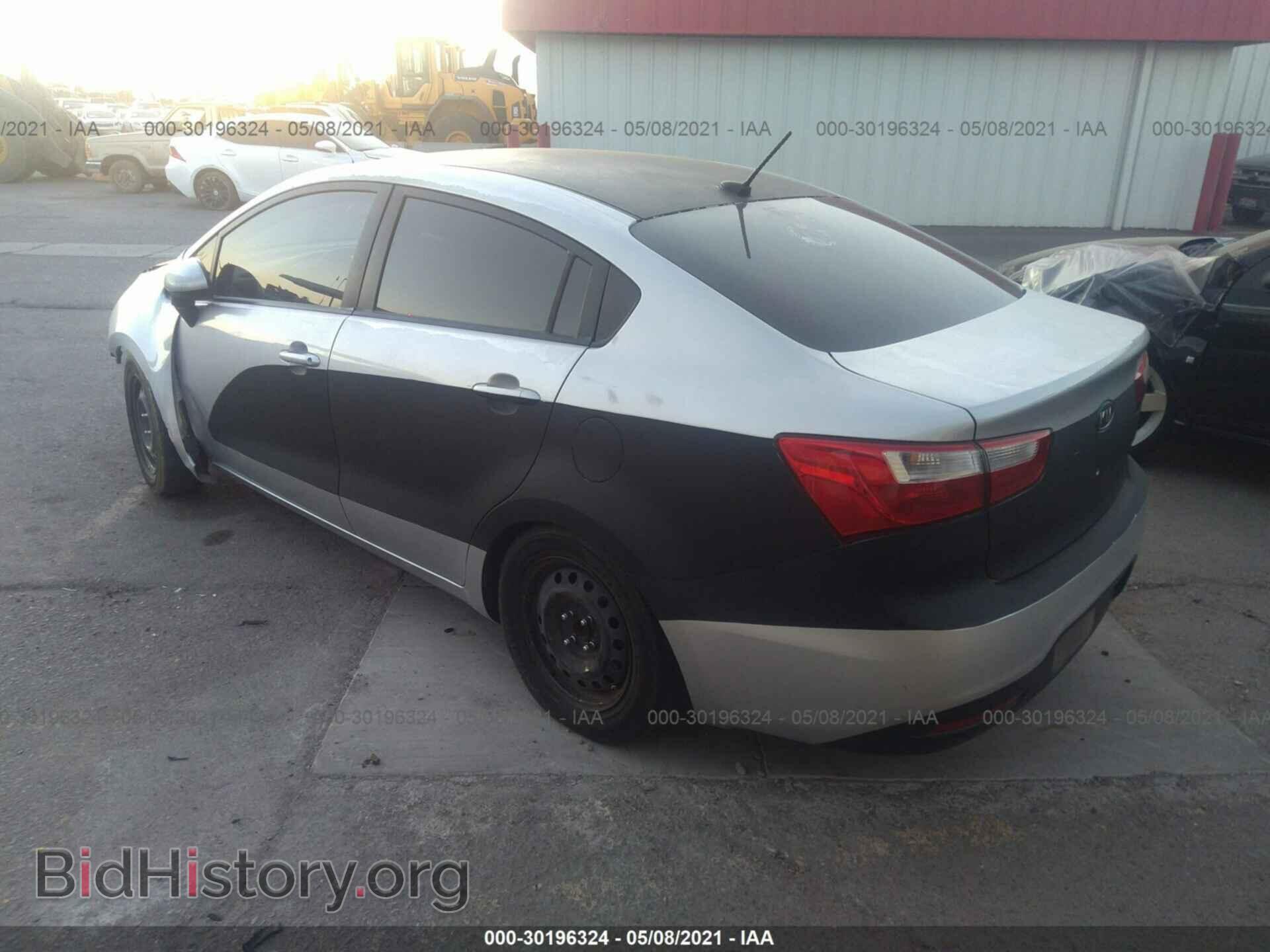 2012 KIA RIO - VIN: KNADN4A39C6089164 - Фото 3