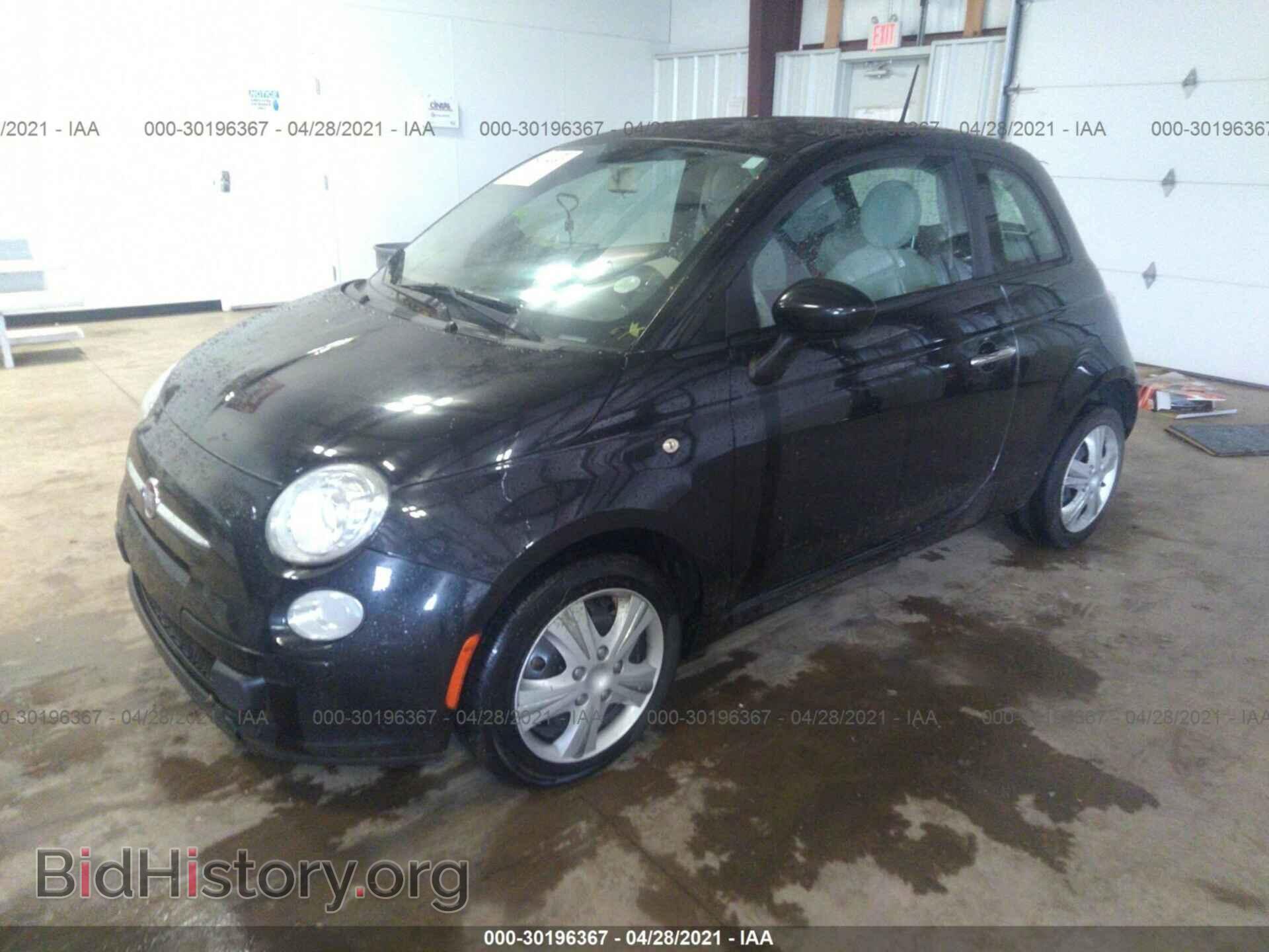 2012 FIAT 500 - VIN: 3C3CFFAR6CT303632 - Фото 2