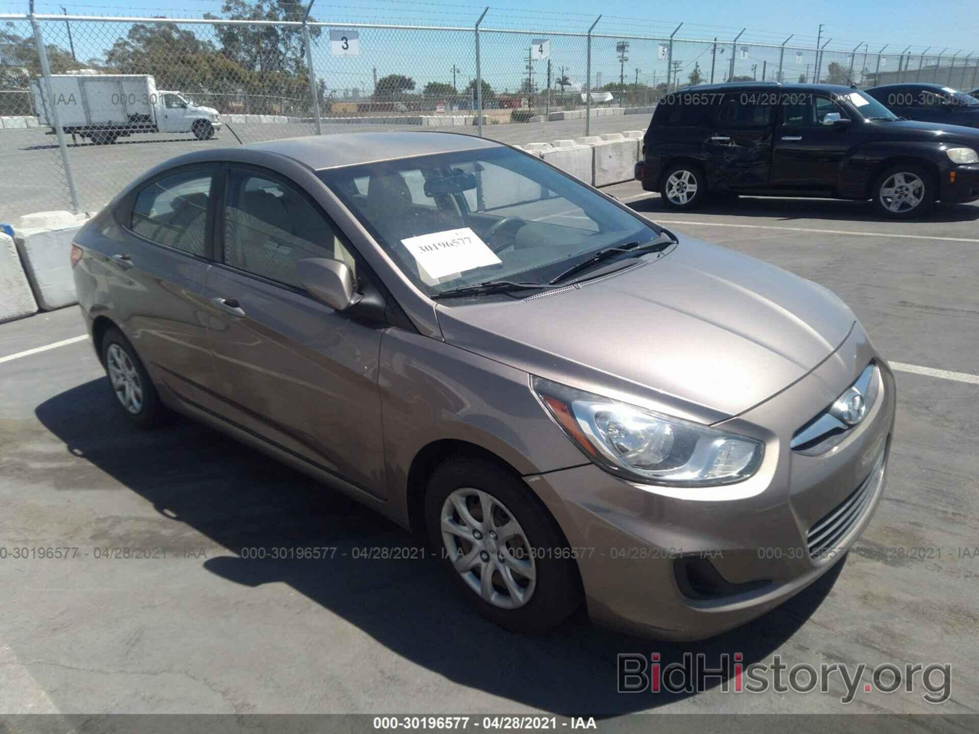 Photo KMHCT4AE7CU235767 - HYUNDAI ACCENT 2012