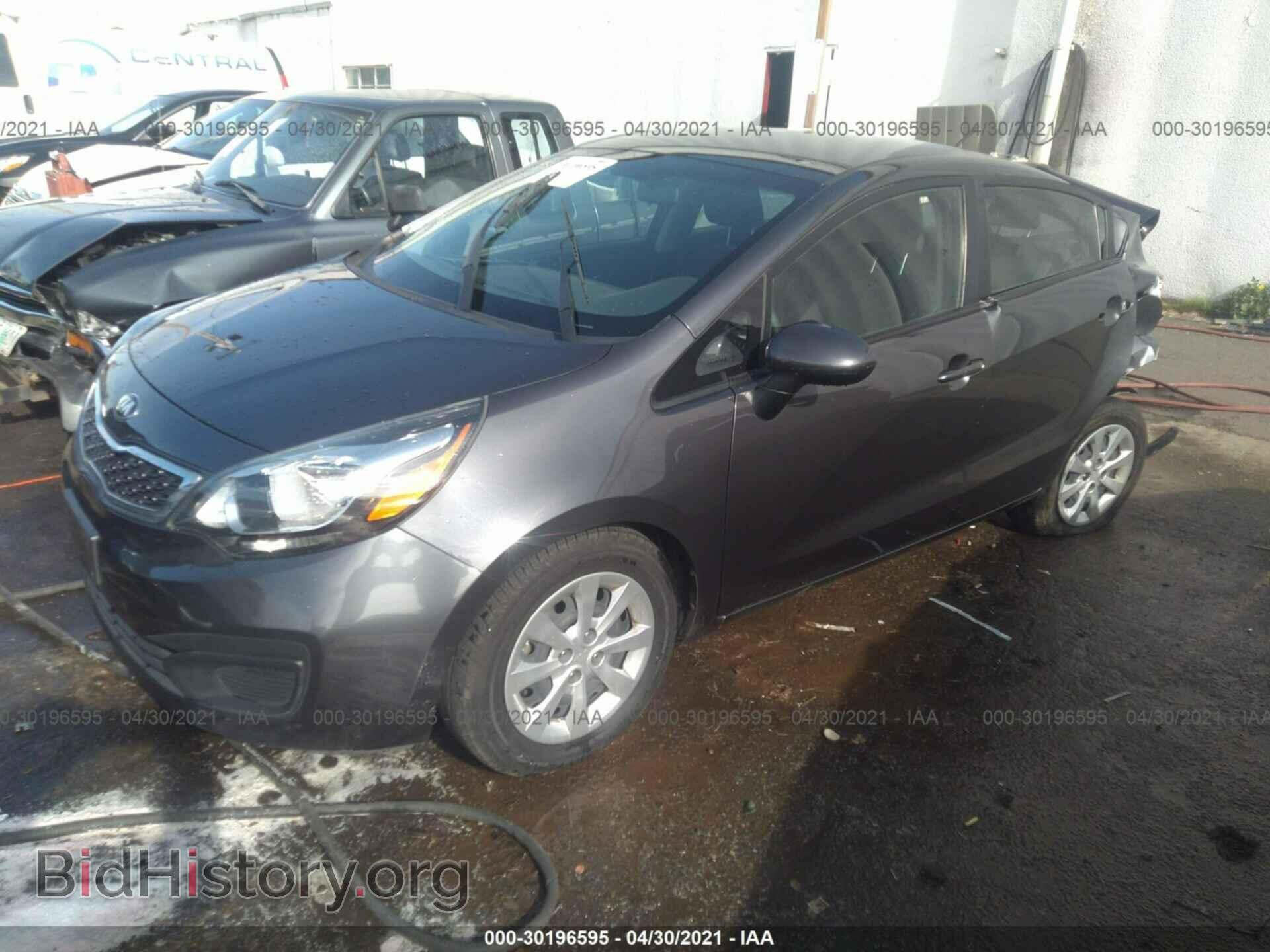 2013 KIA RIO - VIN: KNADN4A30D6249014 - Фото 2