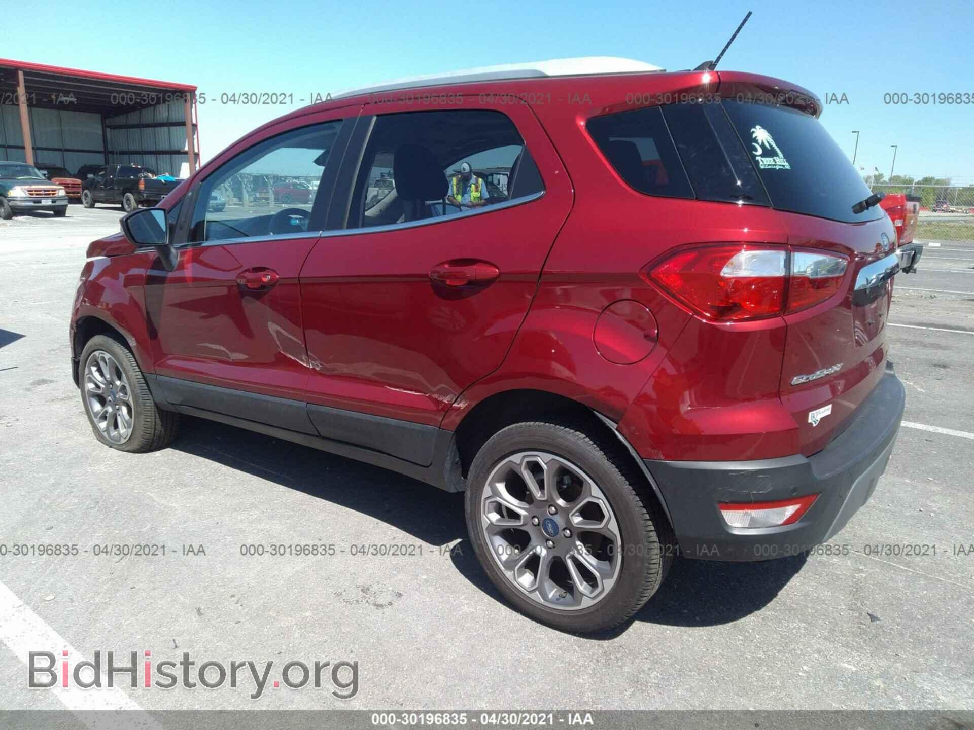 2020 FORD ECOSPORT - VIN: MAJ6S3KL0LC321669 - Фото 3