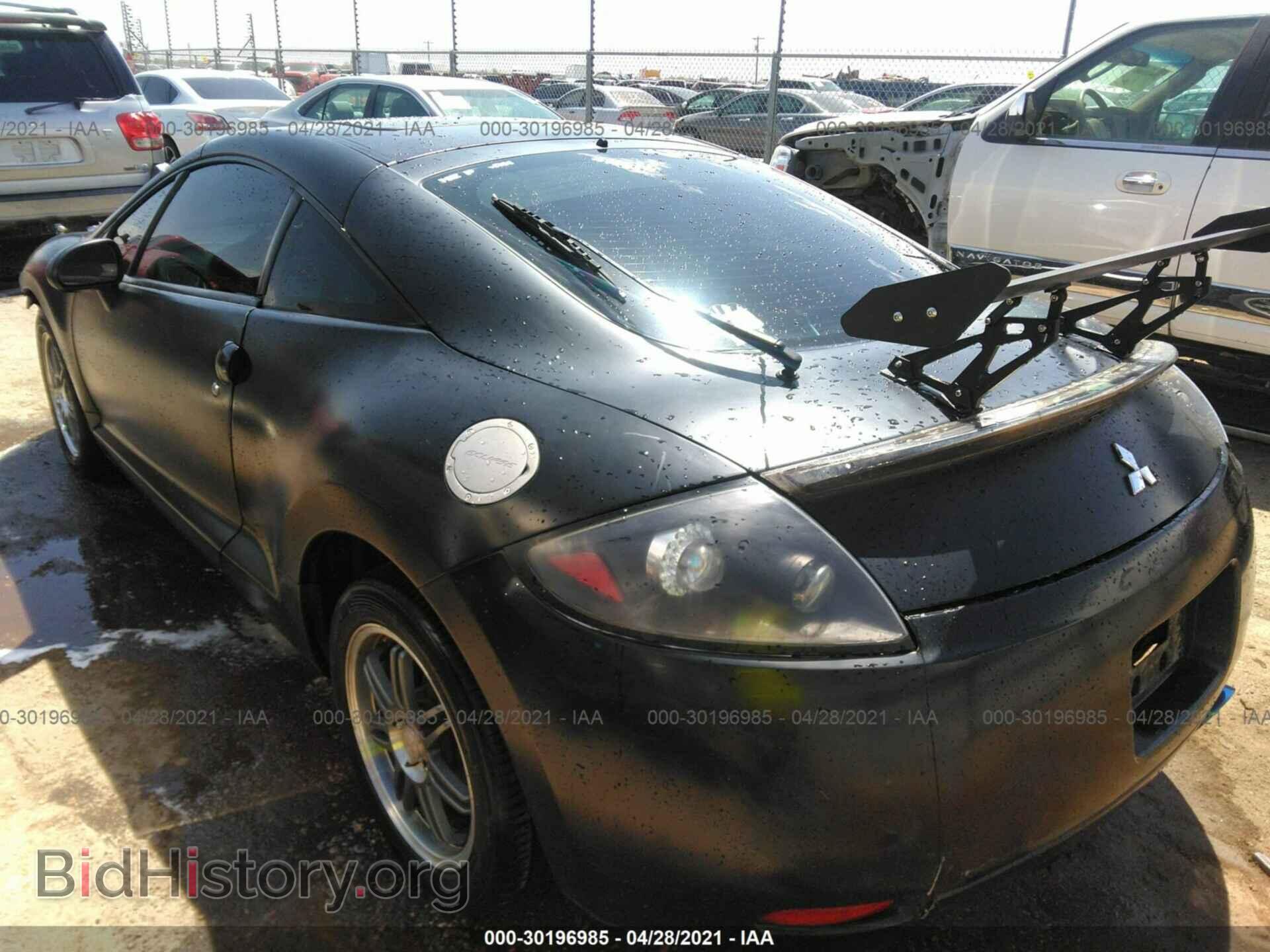 2006 MITSUBISHI ECLIPSE - VIN: 4A3AK24F46E031625 - Фото 3