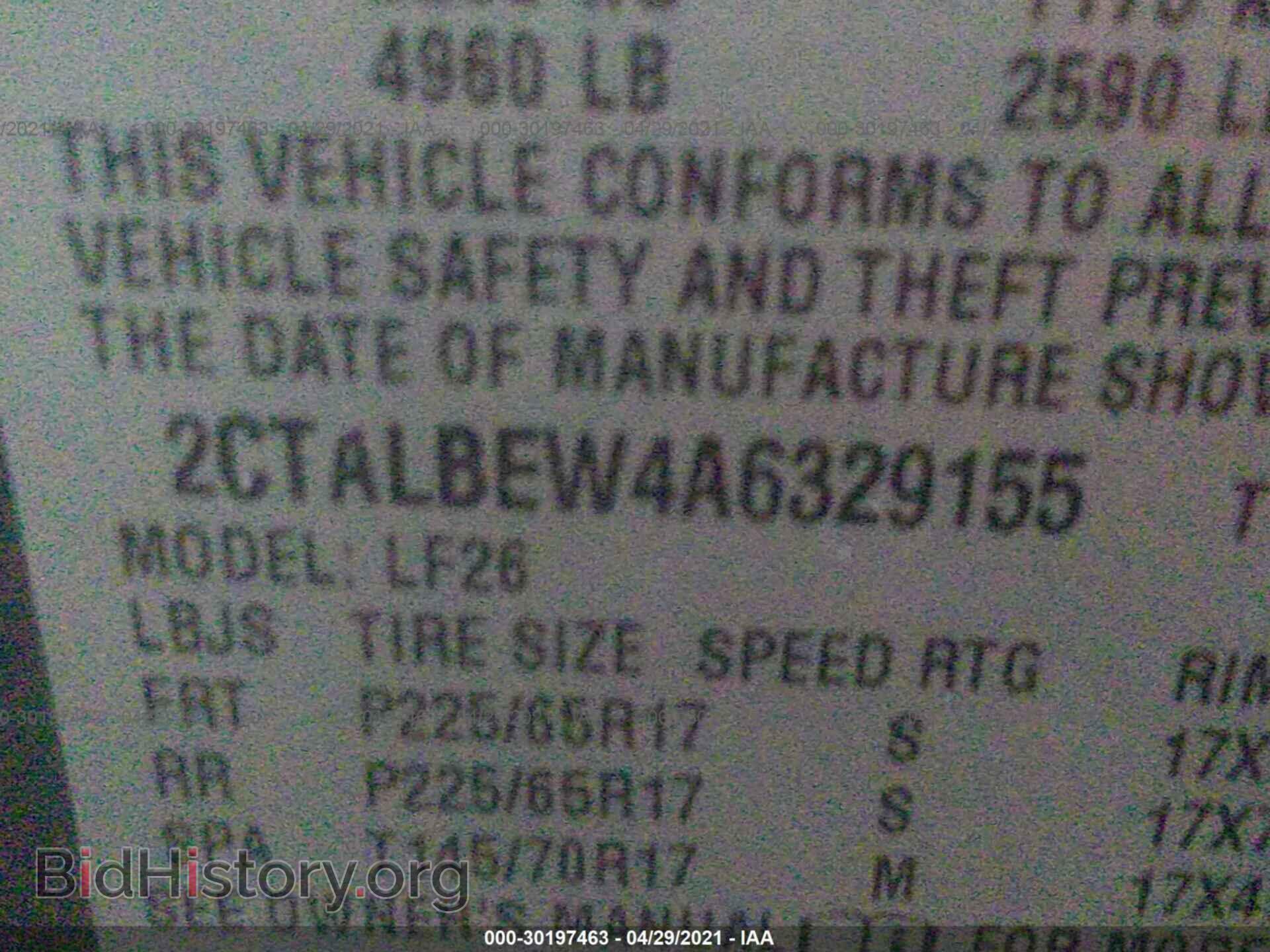 2010 GMC TERRAIN - VIN: 2CTALBEW4A6329155 - Photo 9