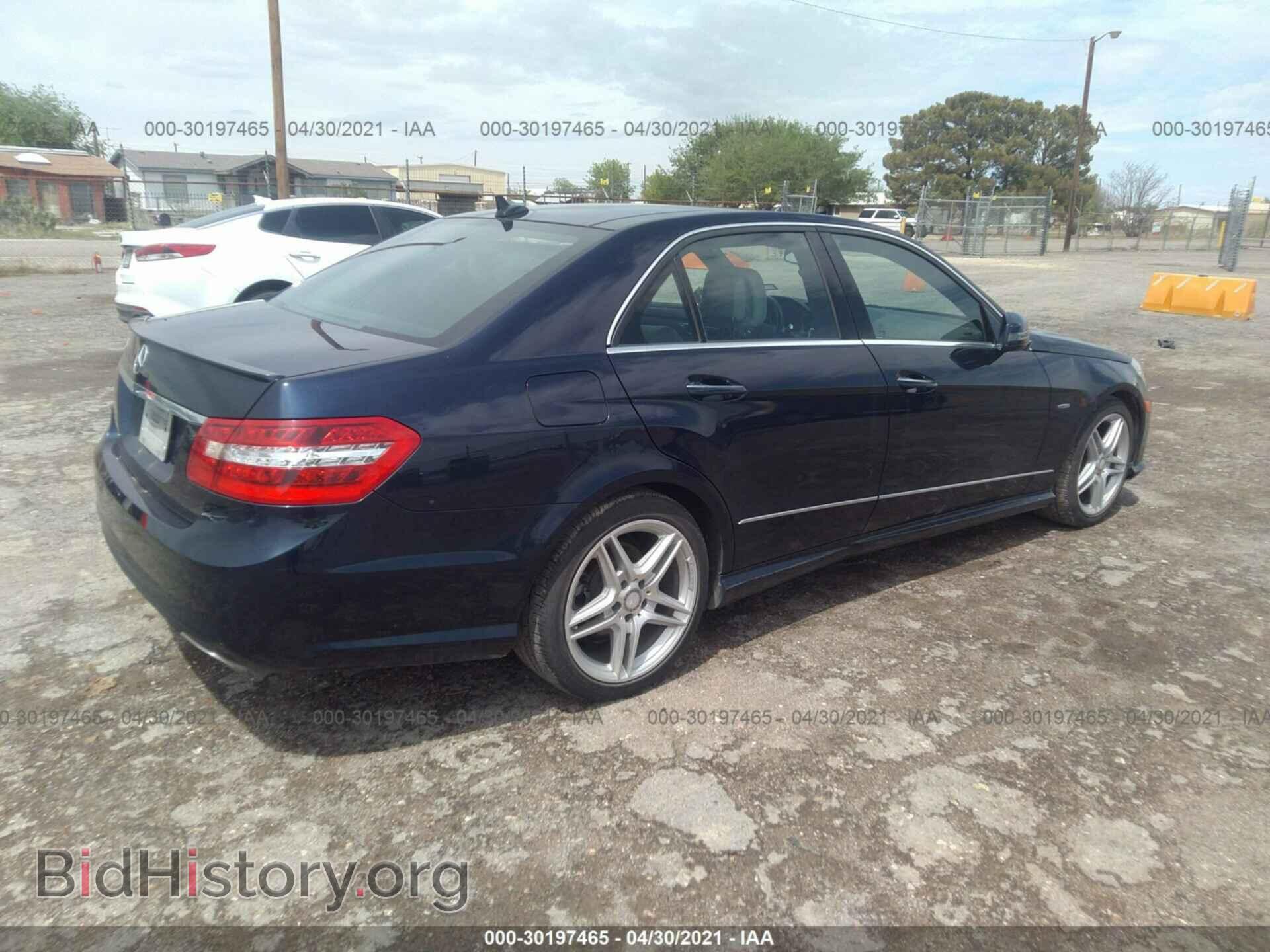 2012 MERCEDES-BENZ E-CLASS - VIN: WDDHF5KB2CA525966 - Фото 4