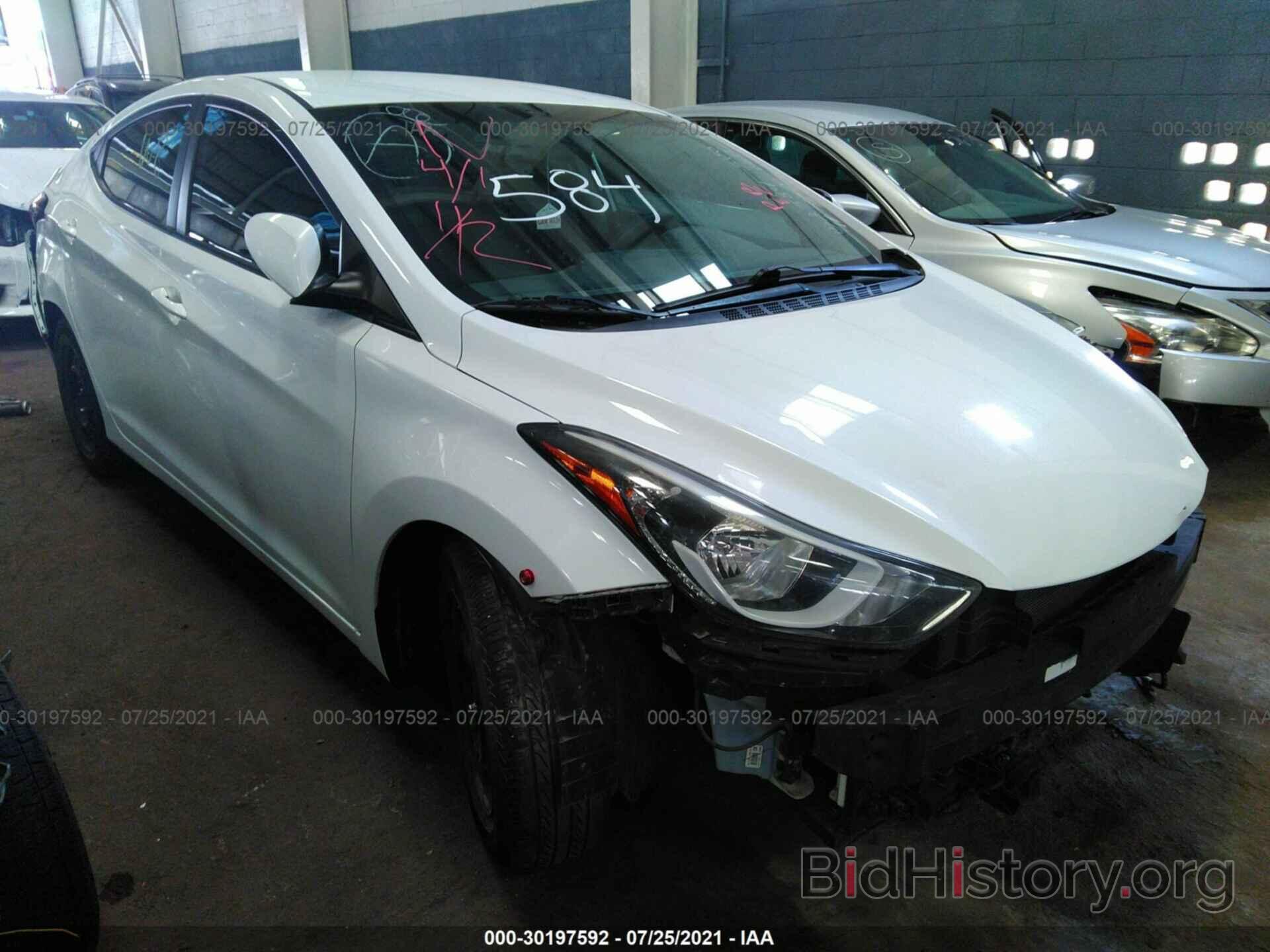 Фотография 0000H4AEXGH707583 - HYUNDAI ELANTRA 2016