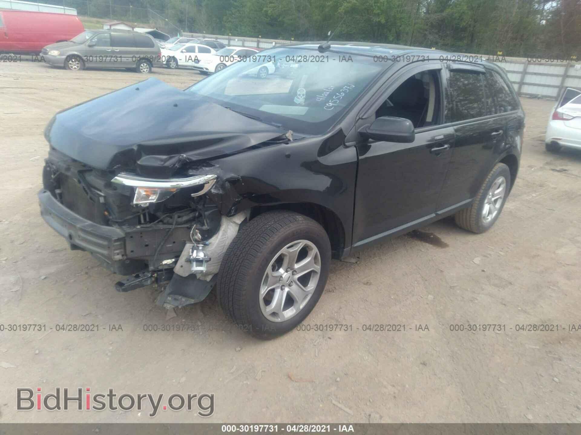 2014 FORD EDGE - VIN: 2FMDK3JC8EBA51074 - Фото 2