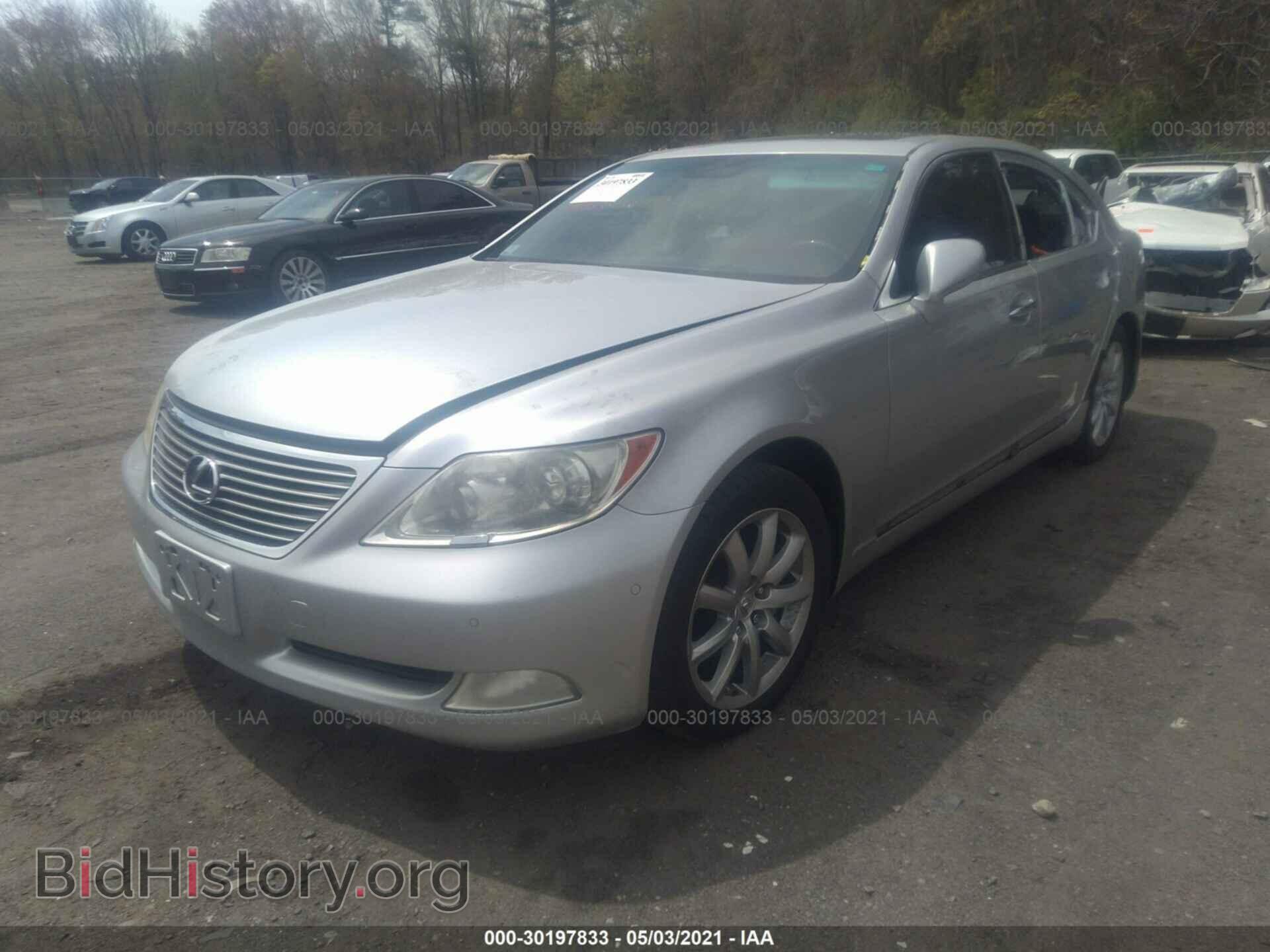 2007 LEXUS LS 460 - VIN: JTHBL46F875015487 - Фото 2