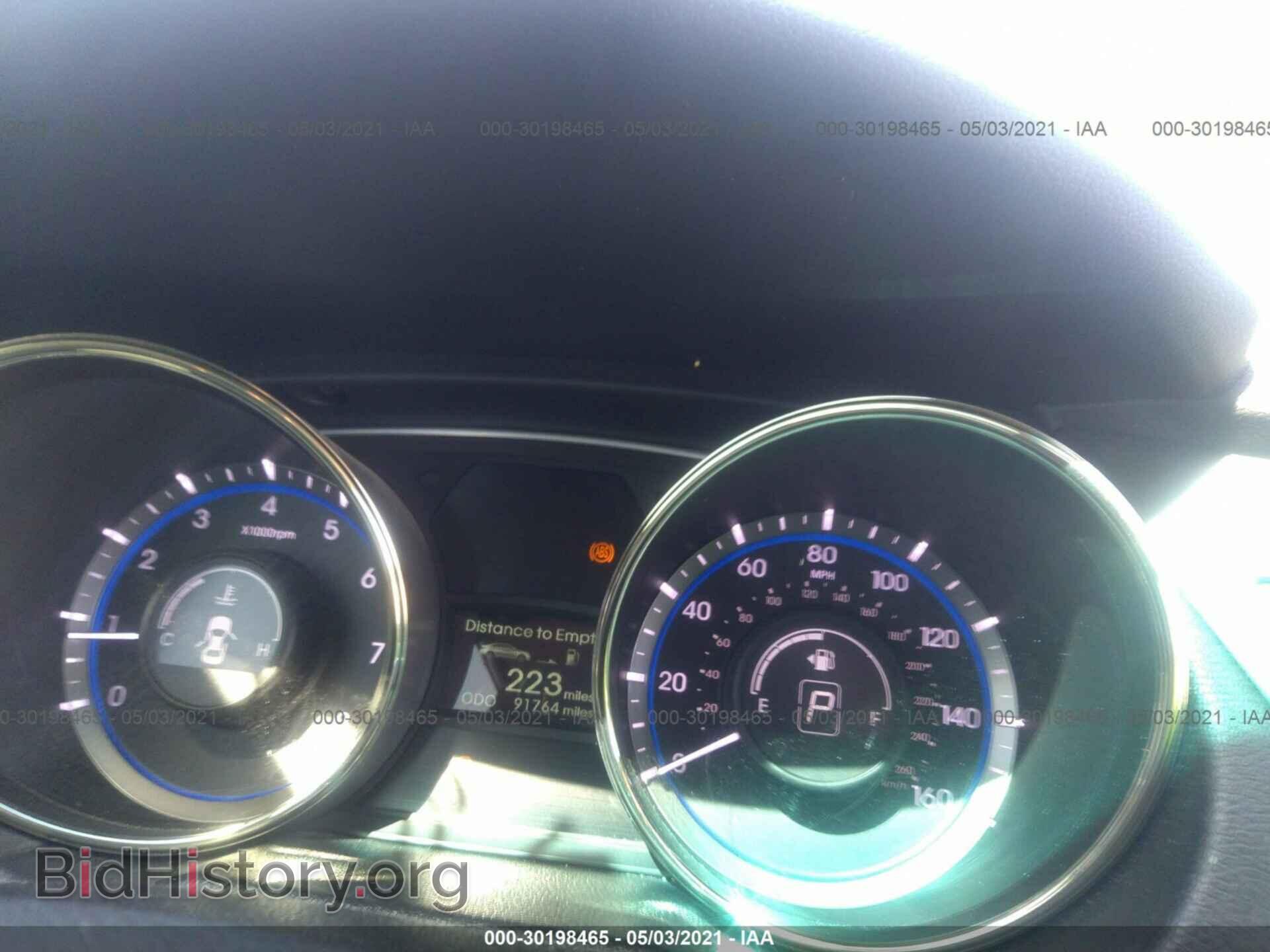 2012 HYUNDAI SONATA - VIN: 5NPEB4AC3CH327872 - Фото 7