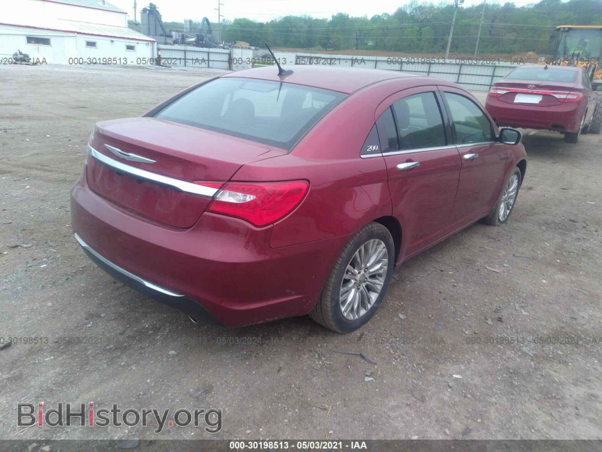 2012 CHRYSLER 200 - VIN: 1C3CCBCG8CN308456 - Фото 4