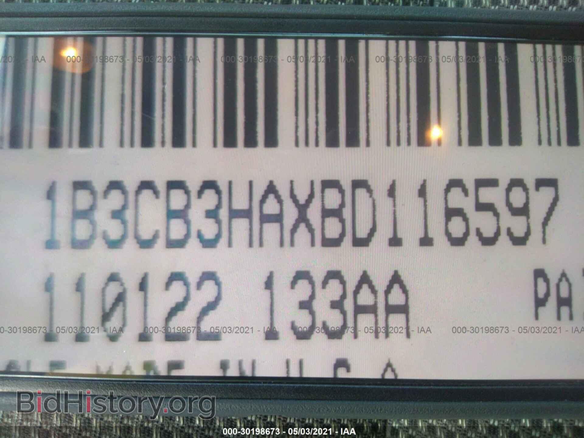 2011 DODGE CALIBER - VIN: 1B3CB3HAXBD116597 - Фото 9