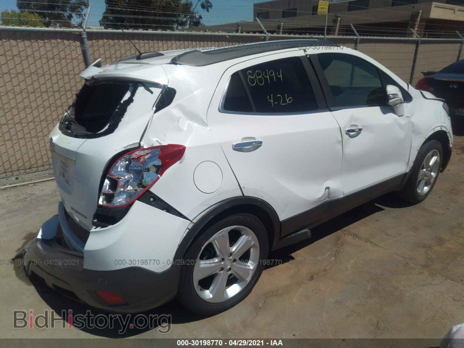 2016 BUICK ENCORE - VIN: KL4CJASB5GB667833 - Photo 4
