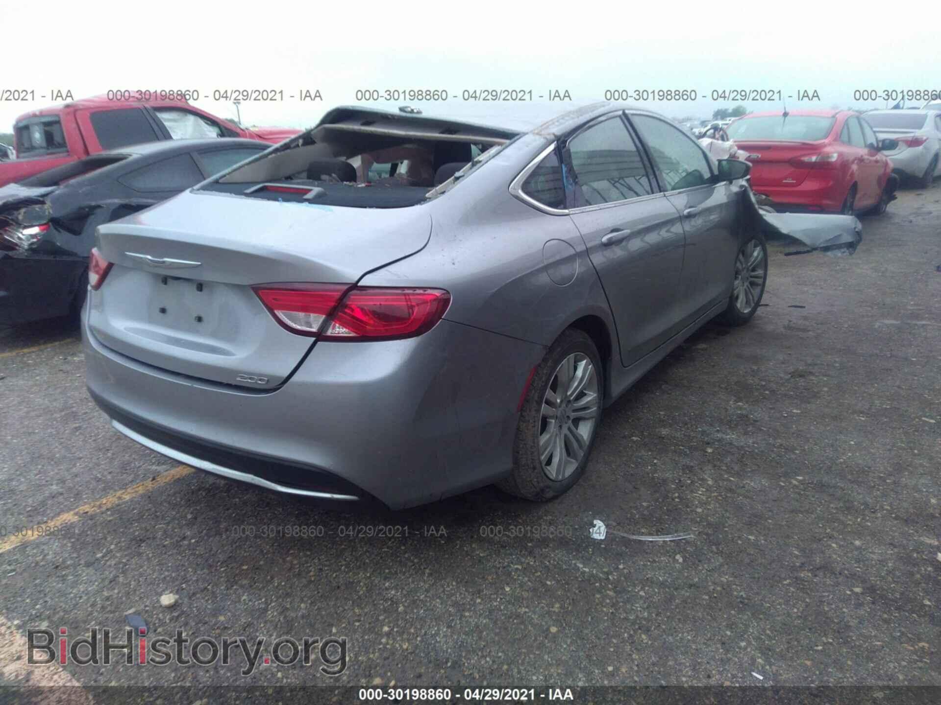 2015 CHRYSLER 200 - VIN: 1C3CCCAB2FN690470 - Фото 4