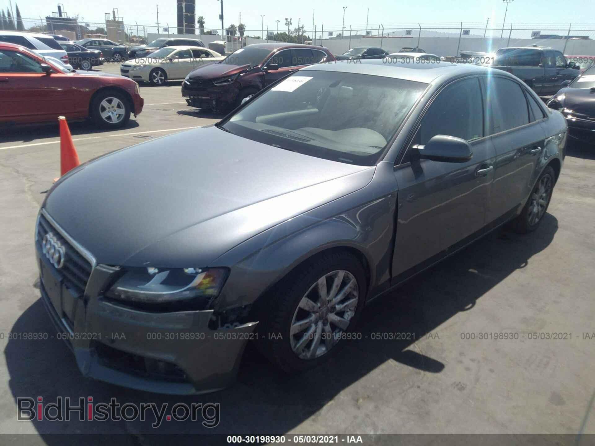 2012 AUDI A4 - VIN: WAUAFAFL4CA118834 - Фото 2