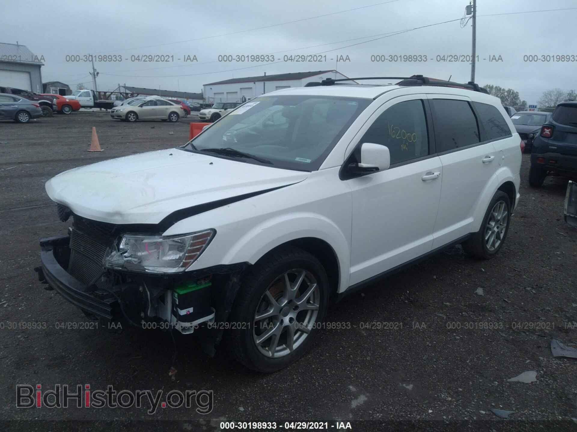2013 DODGE JOURNEY - VIN: 3C4PDCEG6DT558566 - Фото 2