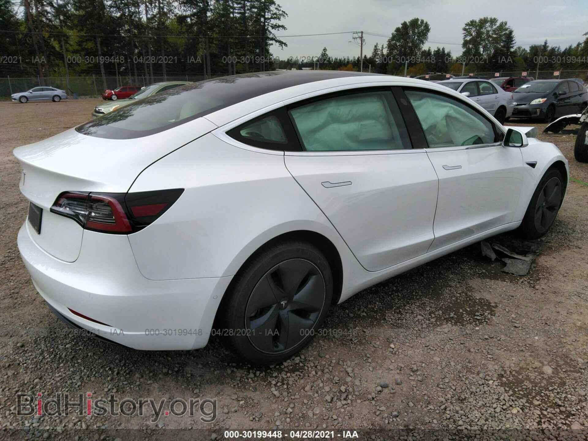 2020 TESLA MODEL 3 - VIN: 5YJ3E1EA4LF805074 - Фото 4