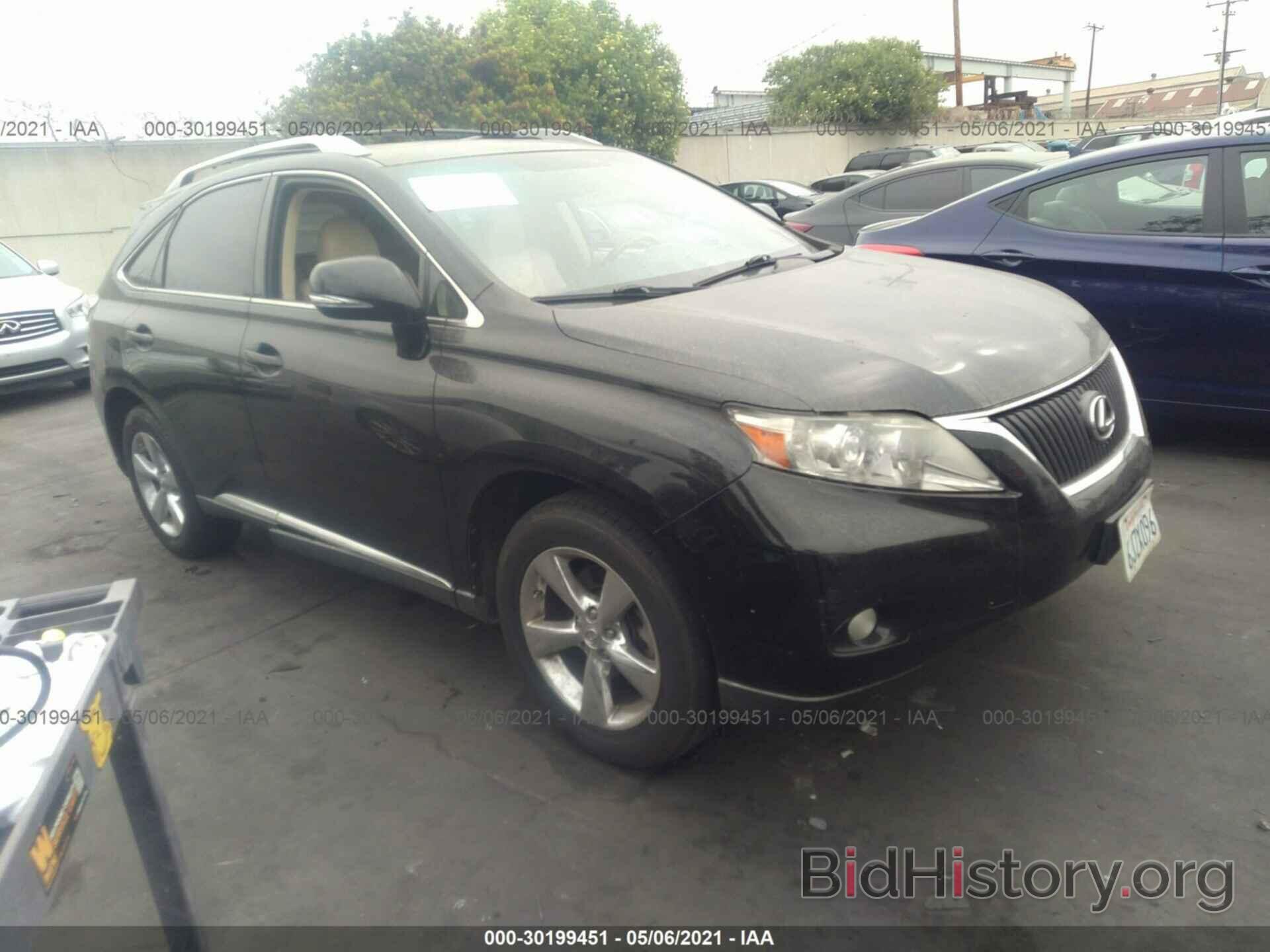 Фотография 2T2ZK1BA0AC009328 - LEXUS RX 350 2010