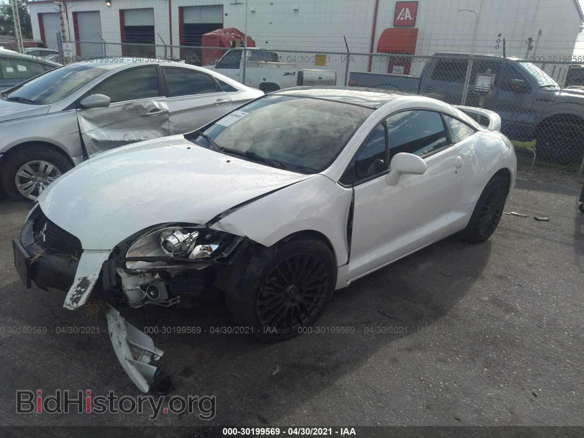 2011 MITSUBISHI ECLIPSE - VIN: 4A31K3DT2BE001691 - Фото 2