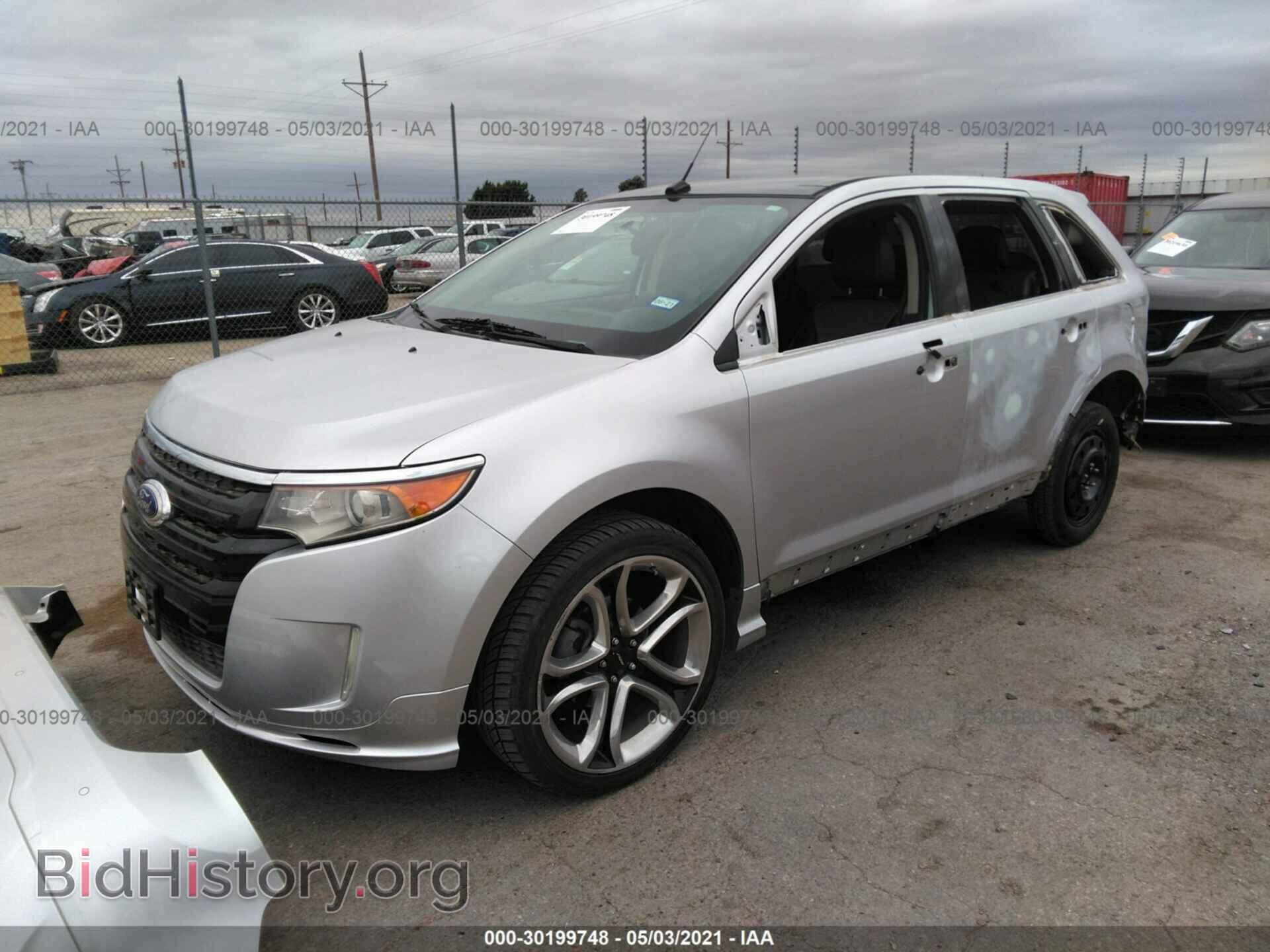 2014 FORD EDGE - VIN: 2FMDK3AK8EBB27562 - Фото 2