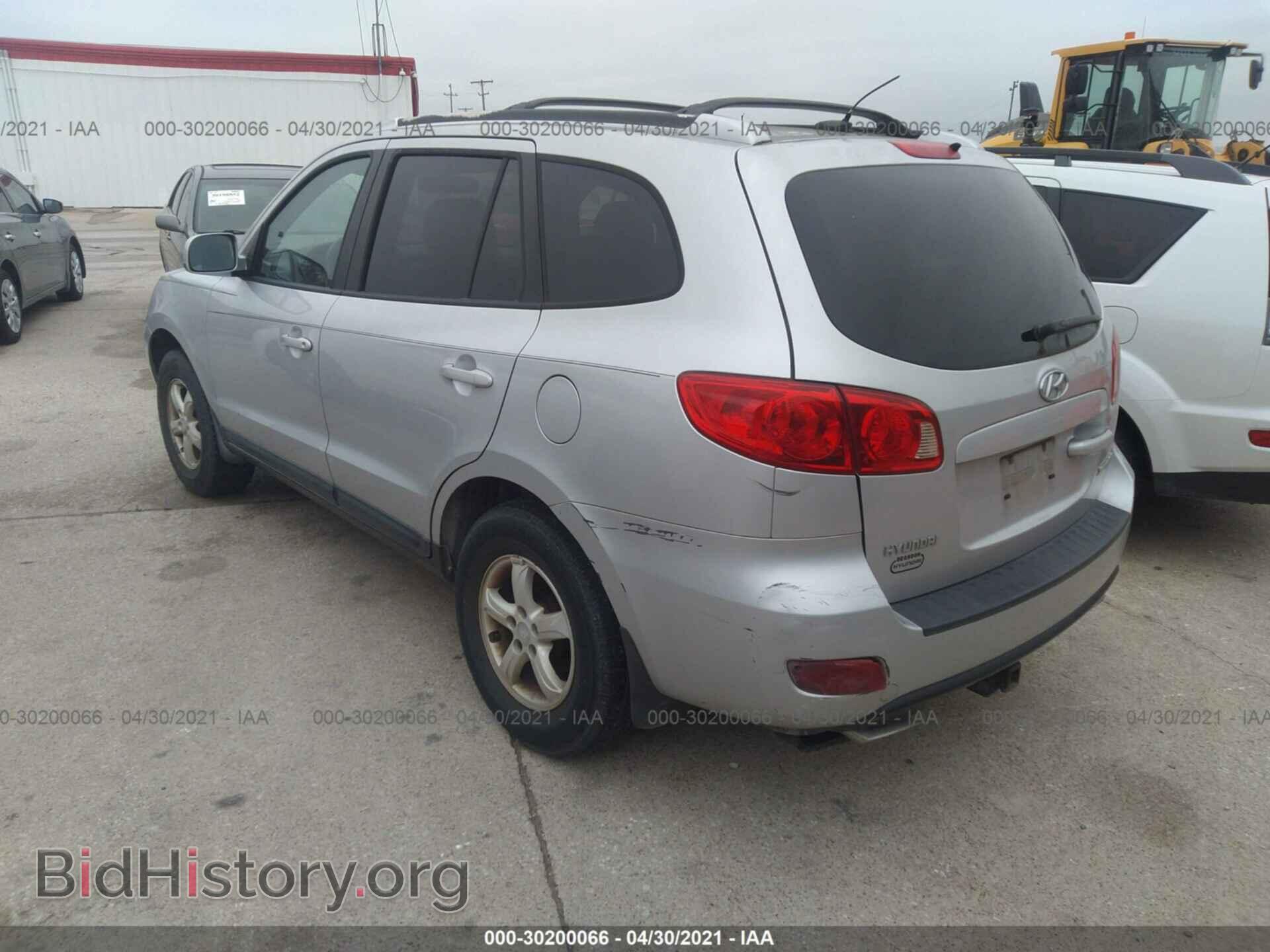 2007 HYUNDAI SANTA FE - VIN: 5NMSG13D67H097935 - Фото 3