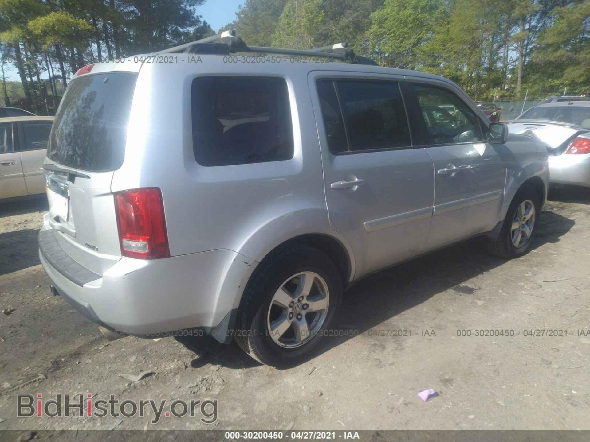 2009 HONDA PILOT - VIN: 5FNYF48629B016524 - Фото 4