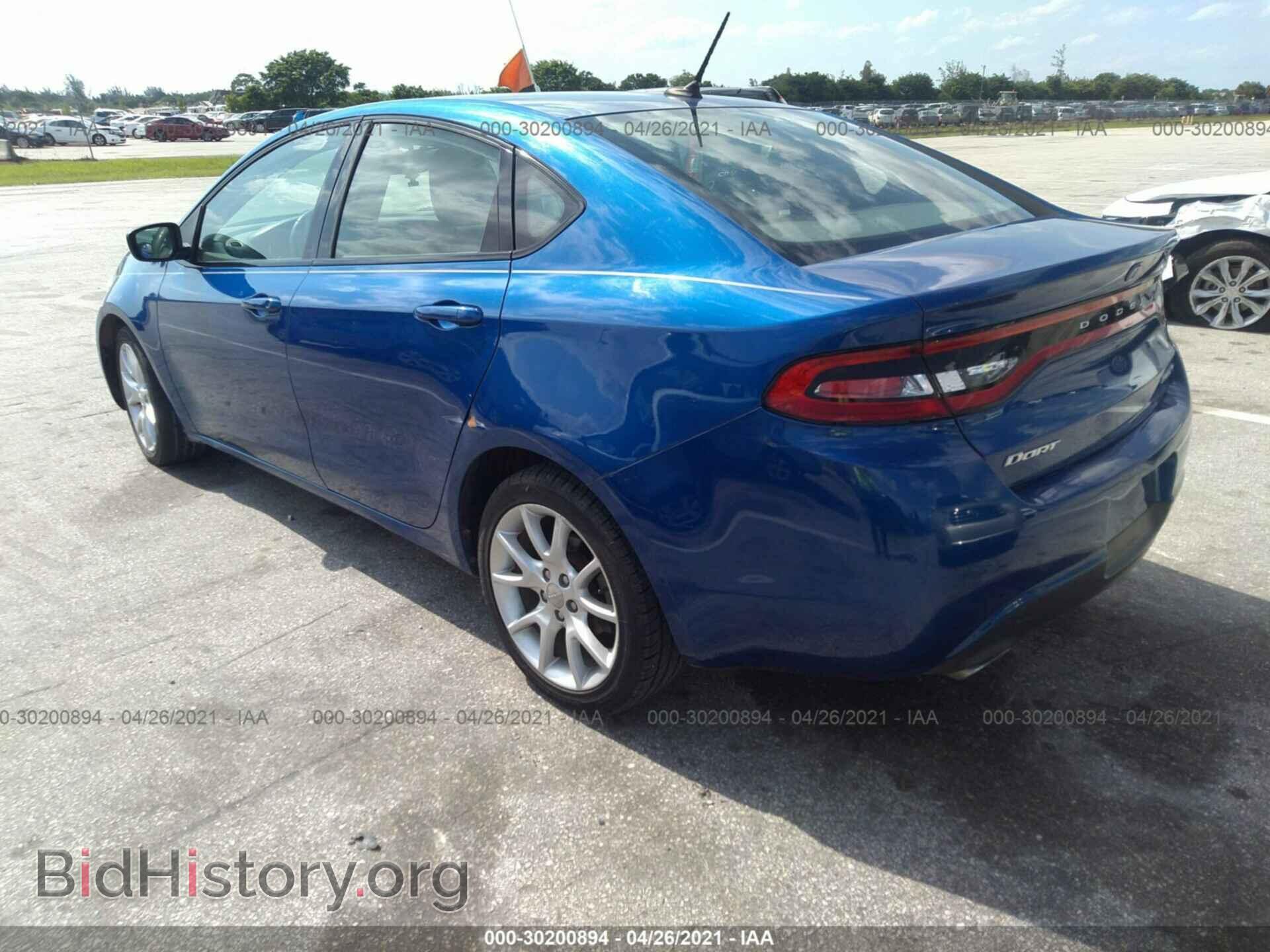 2013 DODGE DART - VIN: 1C3CDFBA1DD104669 - Фото 3