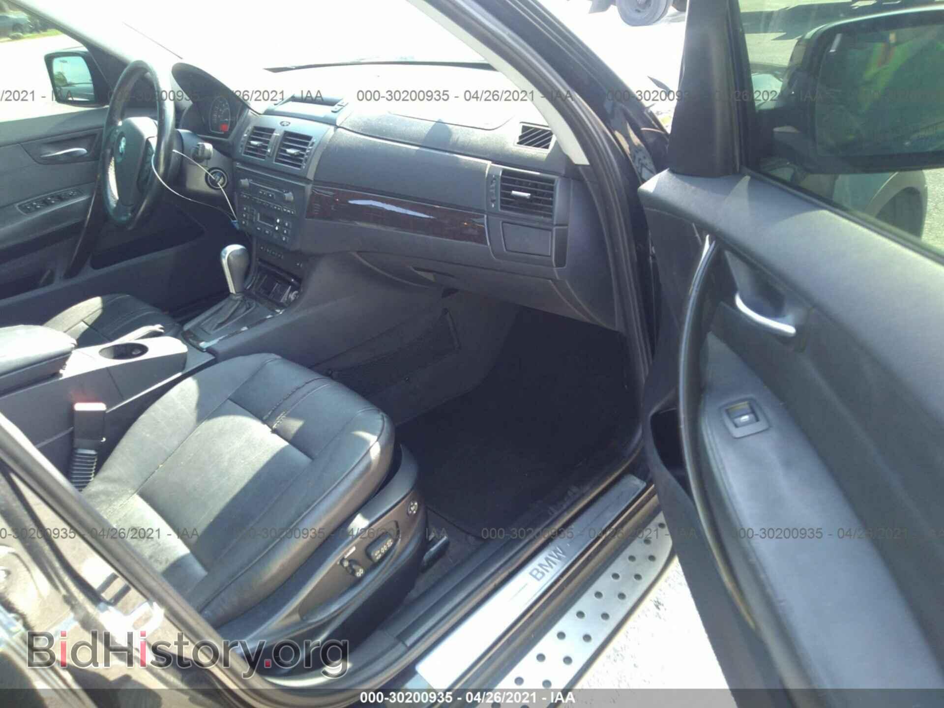 2008 BMW X3 - VIN: WBXPC93478WJ08068 - Фото 5