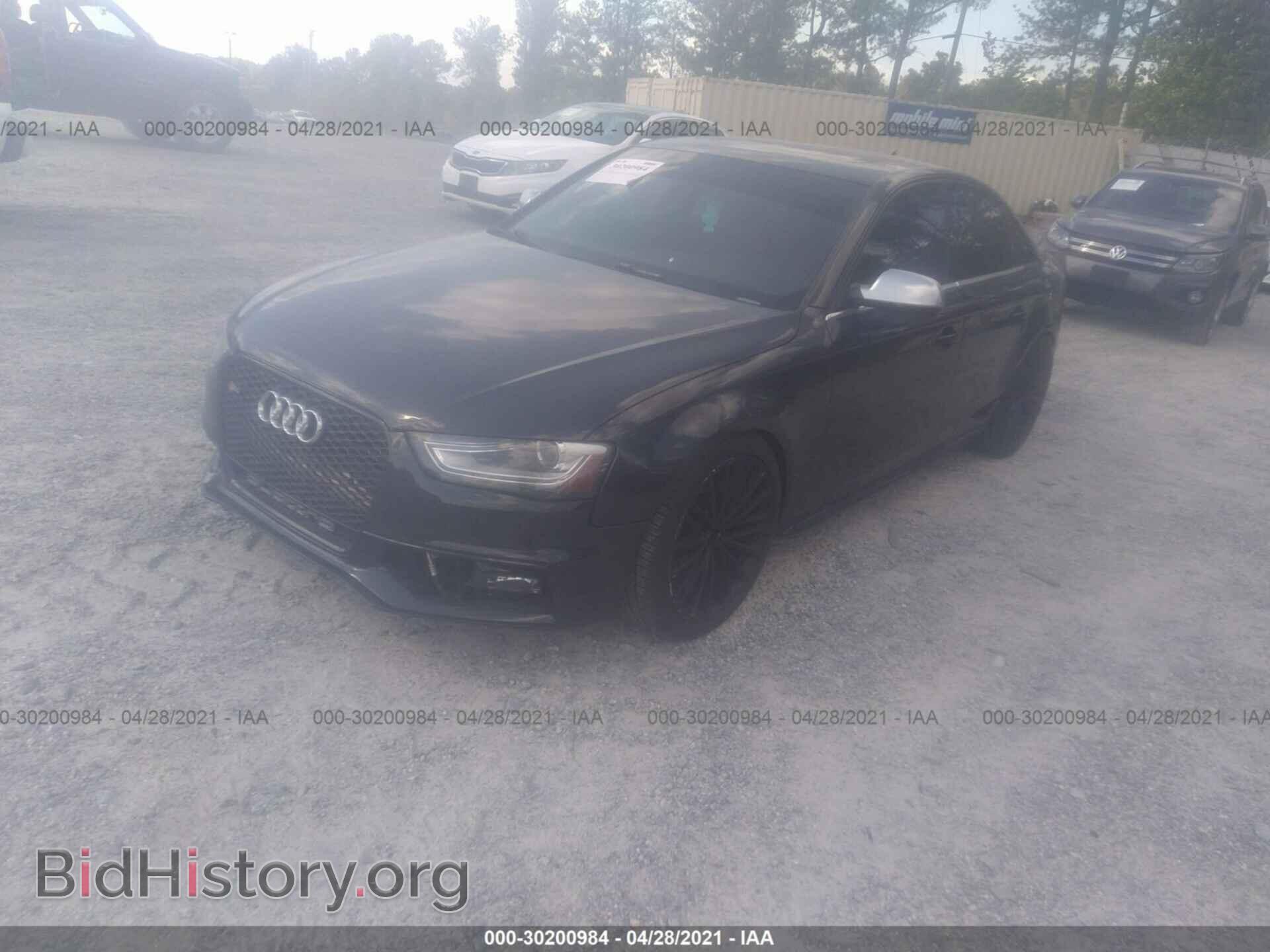 2013 AUDI S4 - VIN: WAUBGAFL3DA093038 - Фото 2