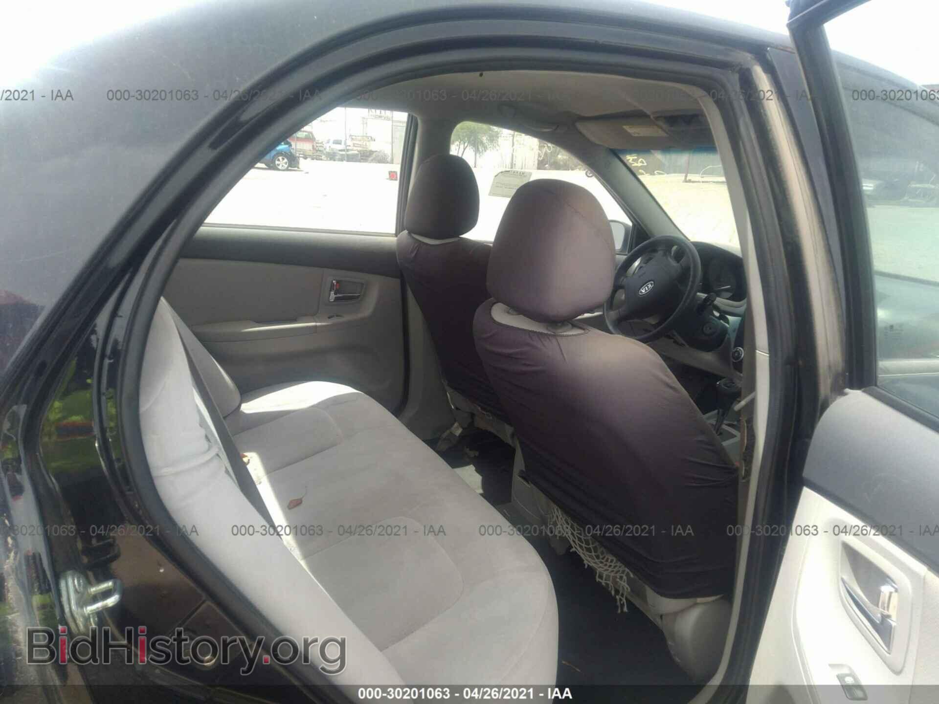 2008 KIA SPECTRA - VIN: KNAFE121885496197 - Фото 8