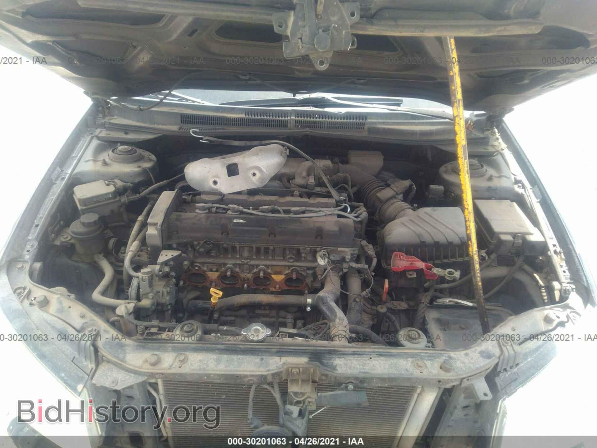 2008 KIA SPECTRA - VIN: KNAFE121885496197 - Фото 10
