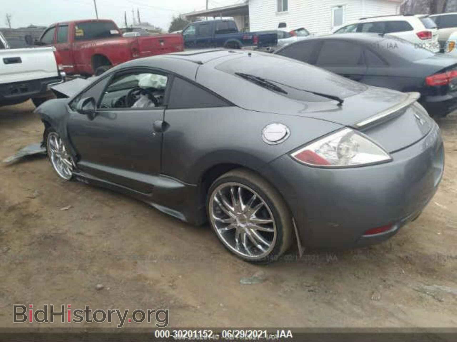 2006 MITSUBISHI ECLIPSE - VIN: 4A3AK24F06E041035 - Фото 3