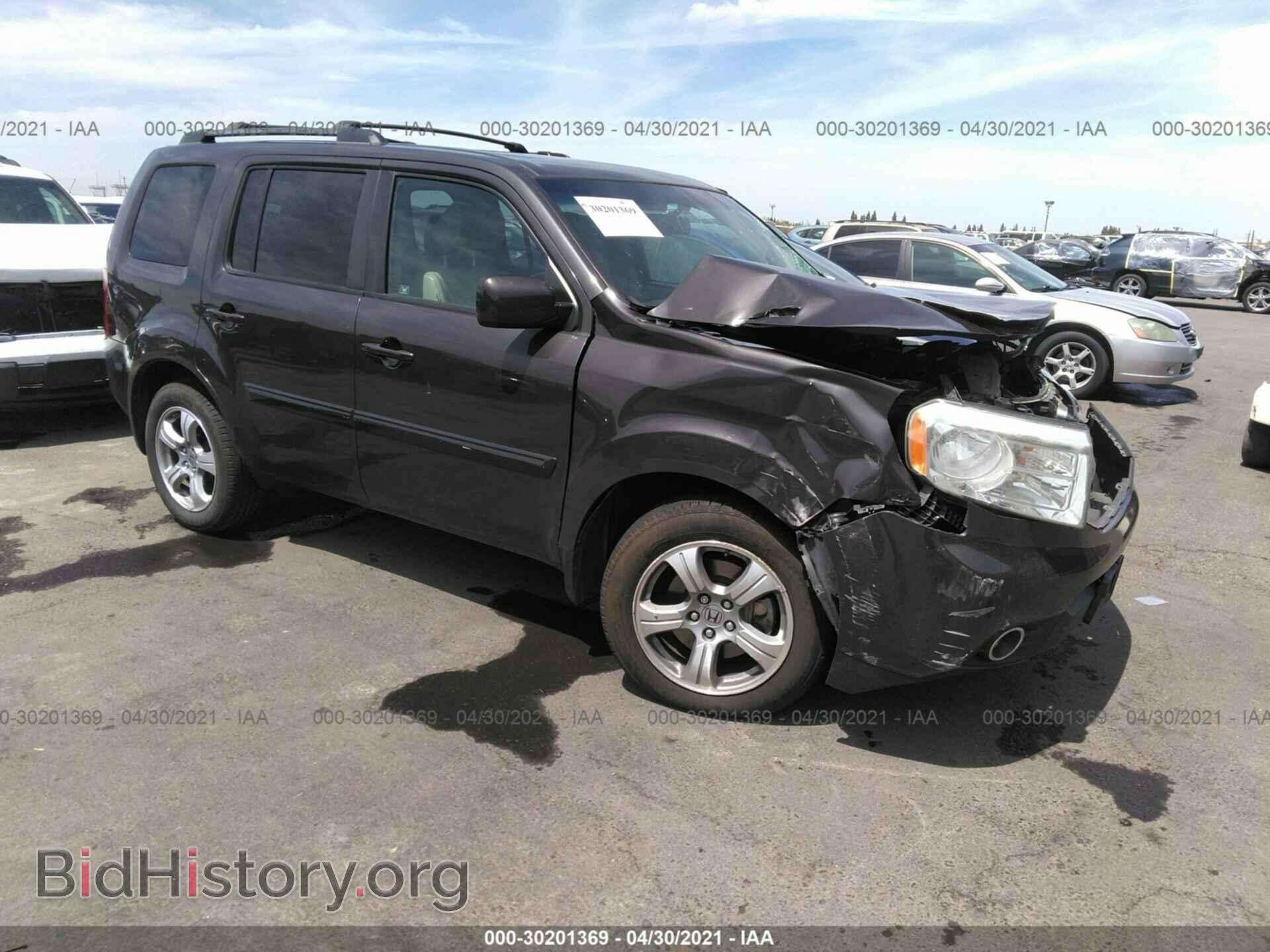 Фотография 5FNYF4H52CB067570 - HONDA PILOT 2012