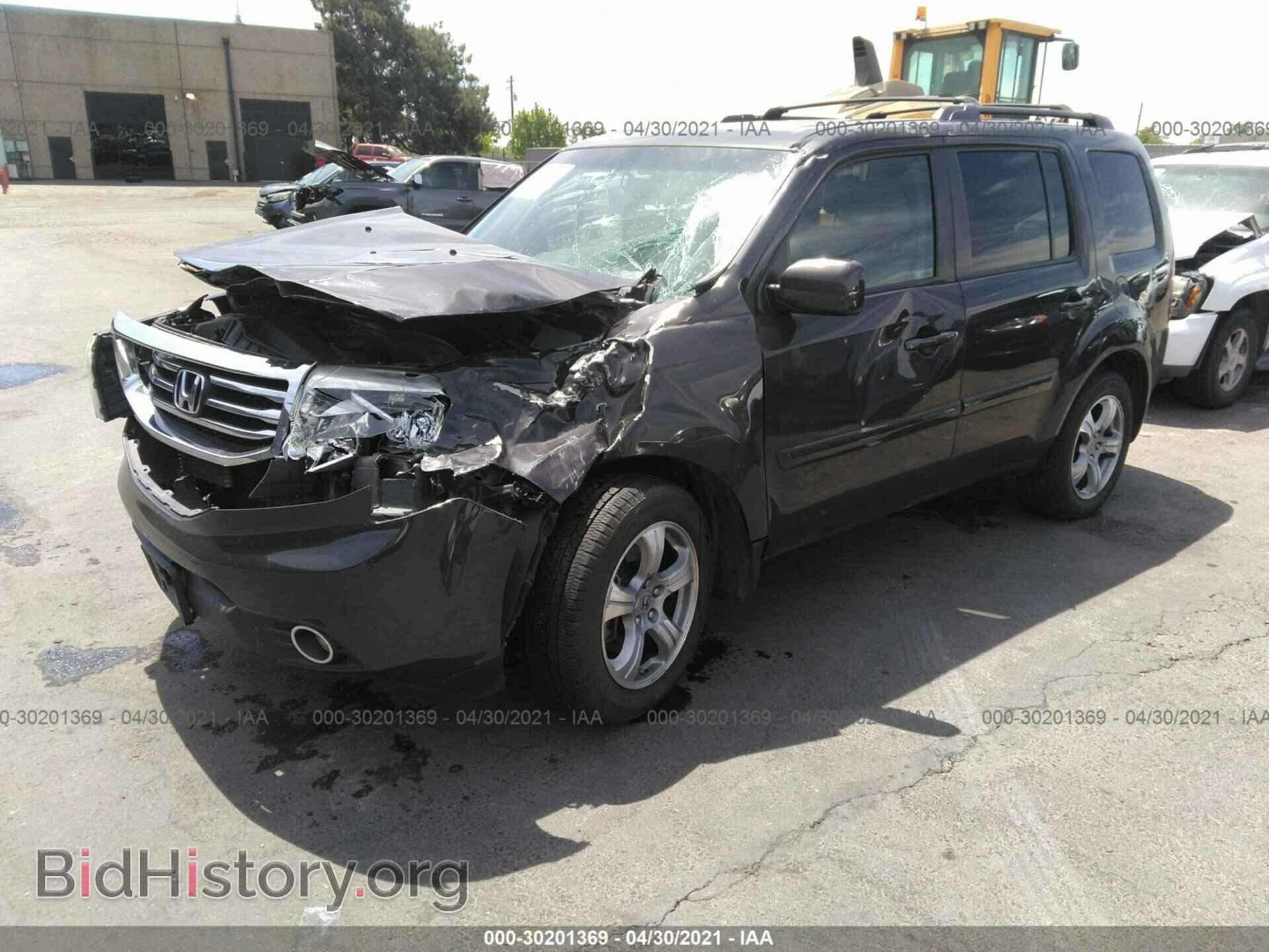 2012 HONDA PILOT - VIN: 5FNYF4H52CB067570 - Фото 2
