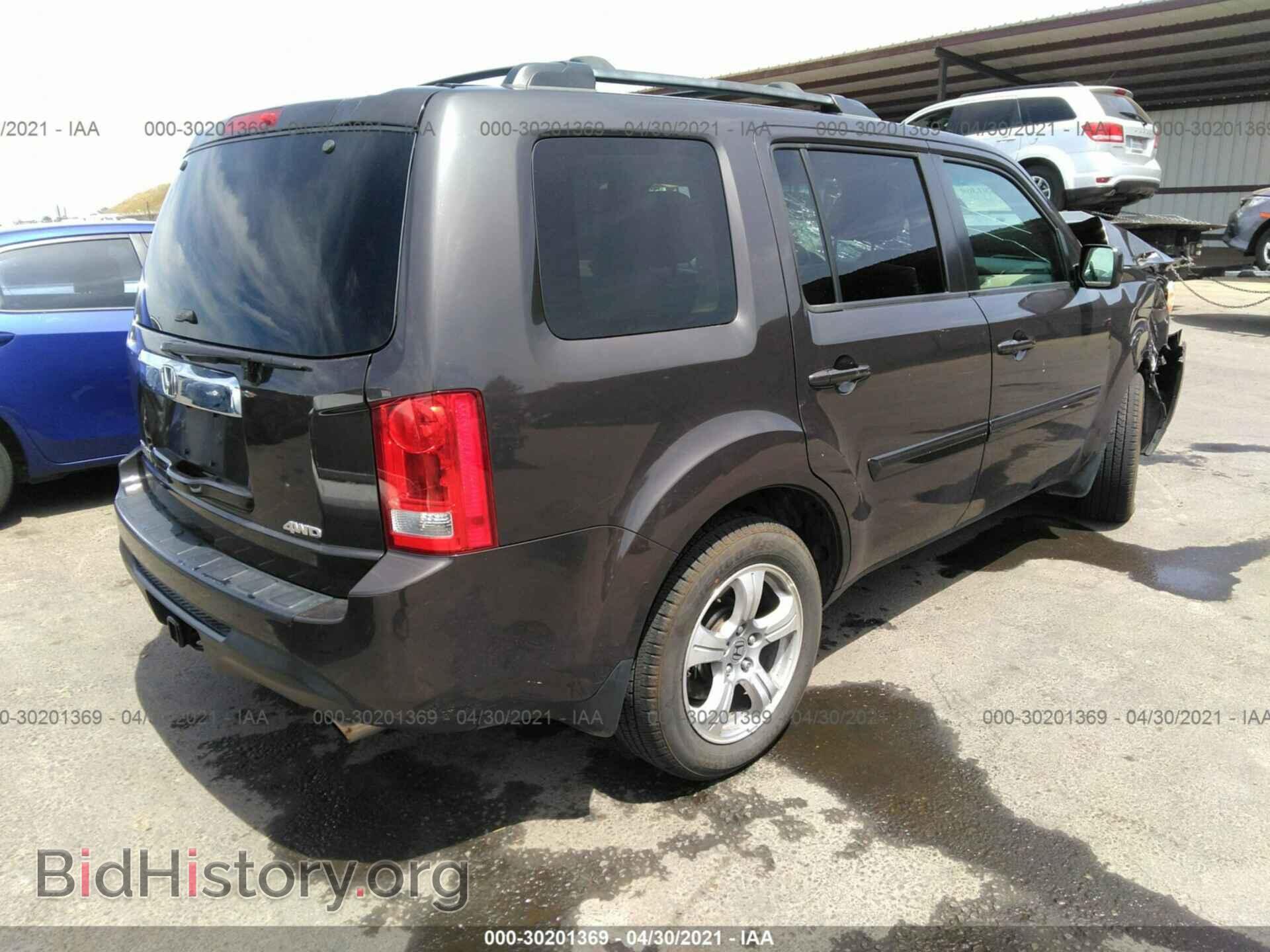 2012 HONDA PILOT - VIN: 5FNYF4H52CB067570 - Фото 4